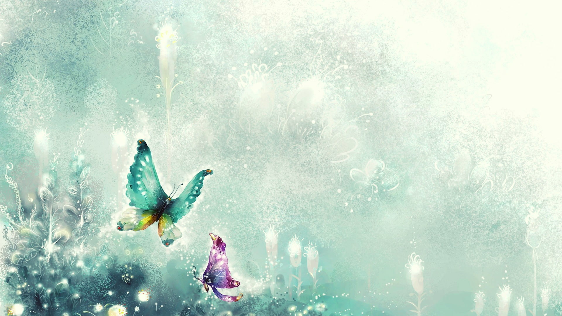 butterfly, fantasy art, insect, animals