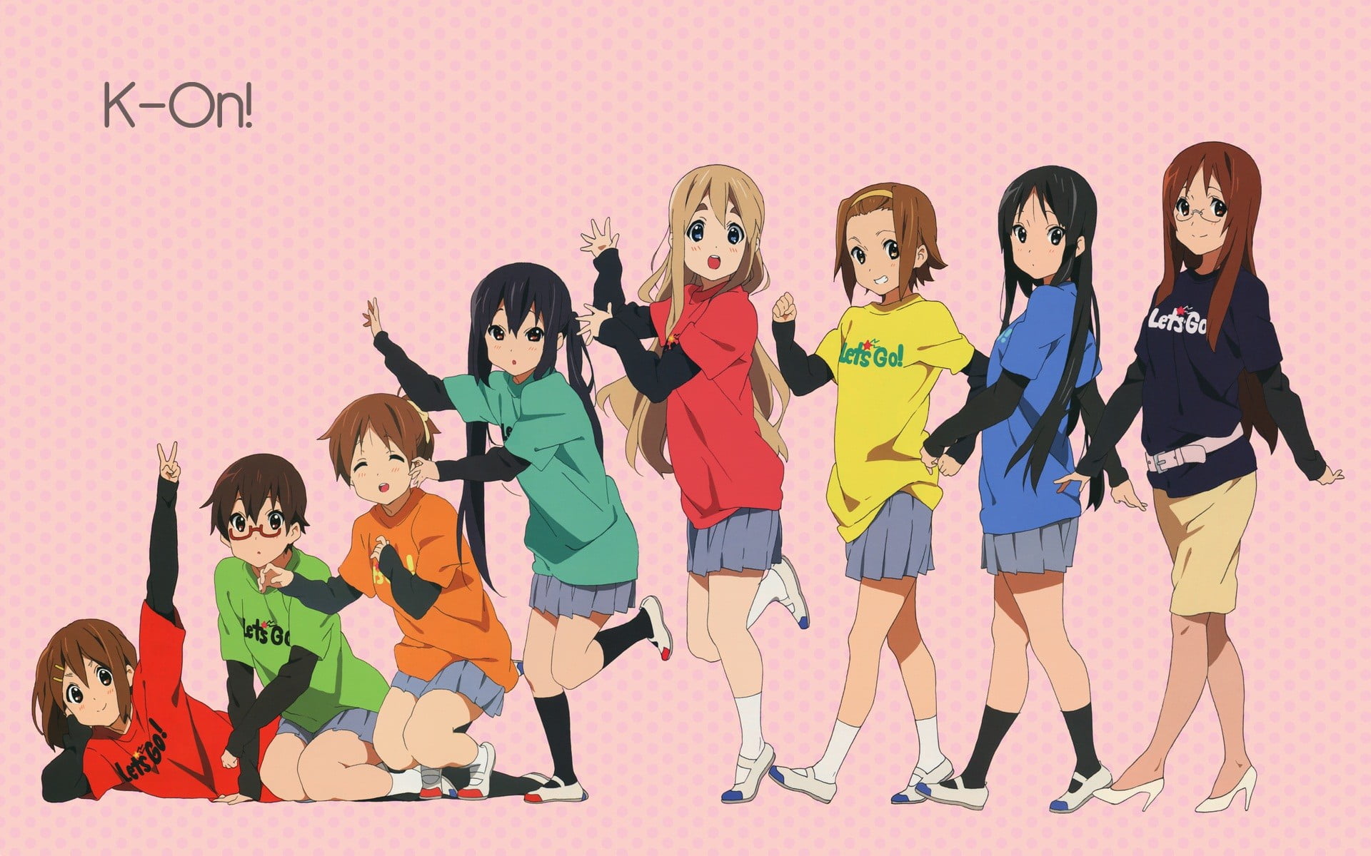 K-ON!, Nakano Azusa, Akiyama Mio, Hirasawa Yui, Tainaka Ritsu