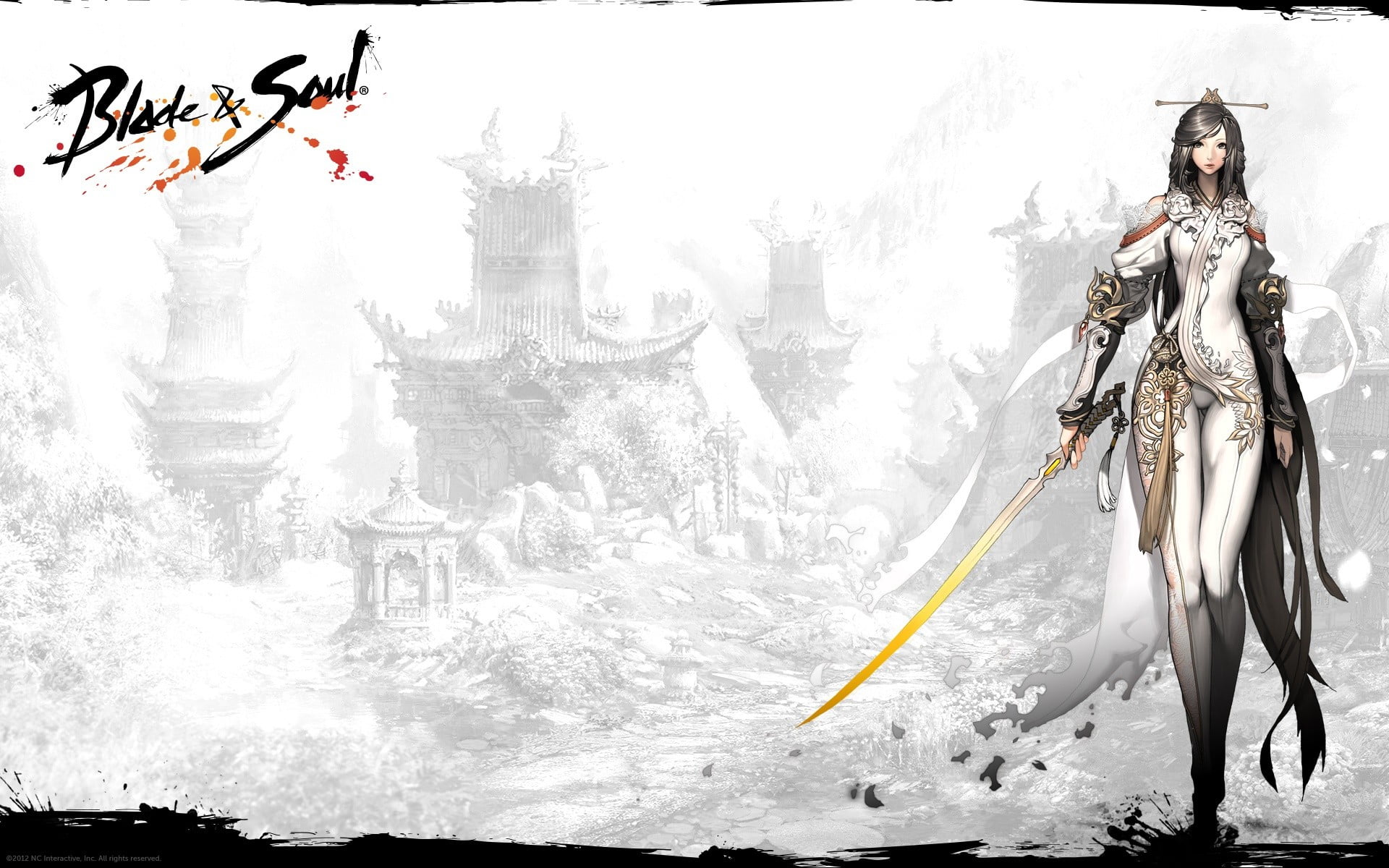 Blade & Soul illustration, Blade & Soul, video games, mmorpg