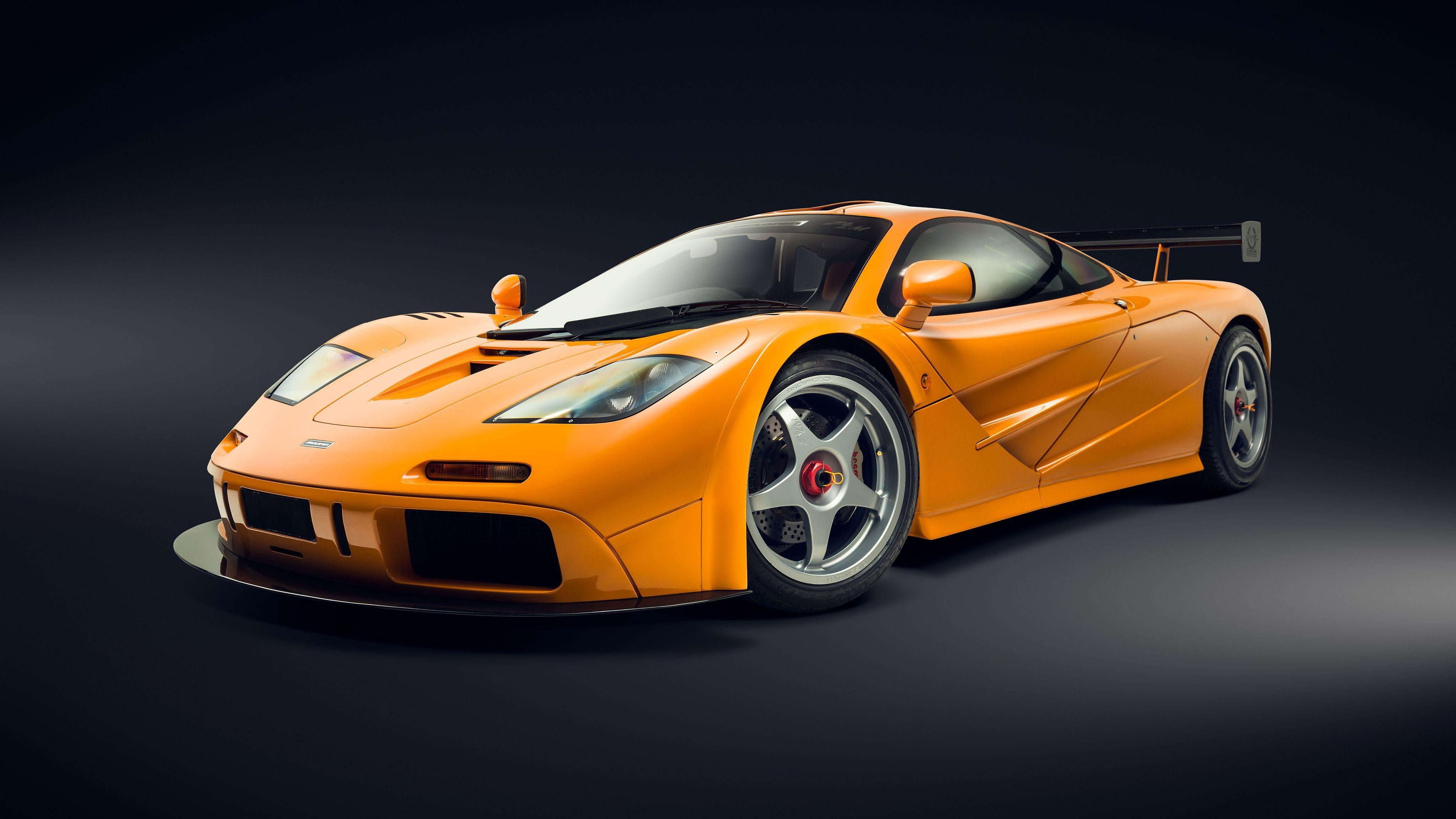 Orange, Supercar, 1995, McLaren F1 LM