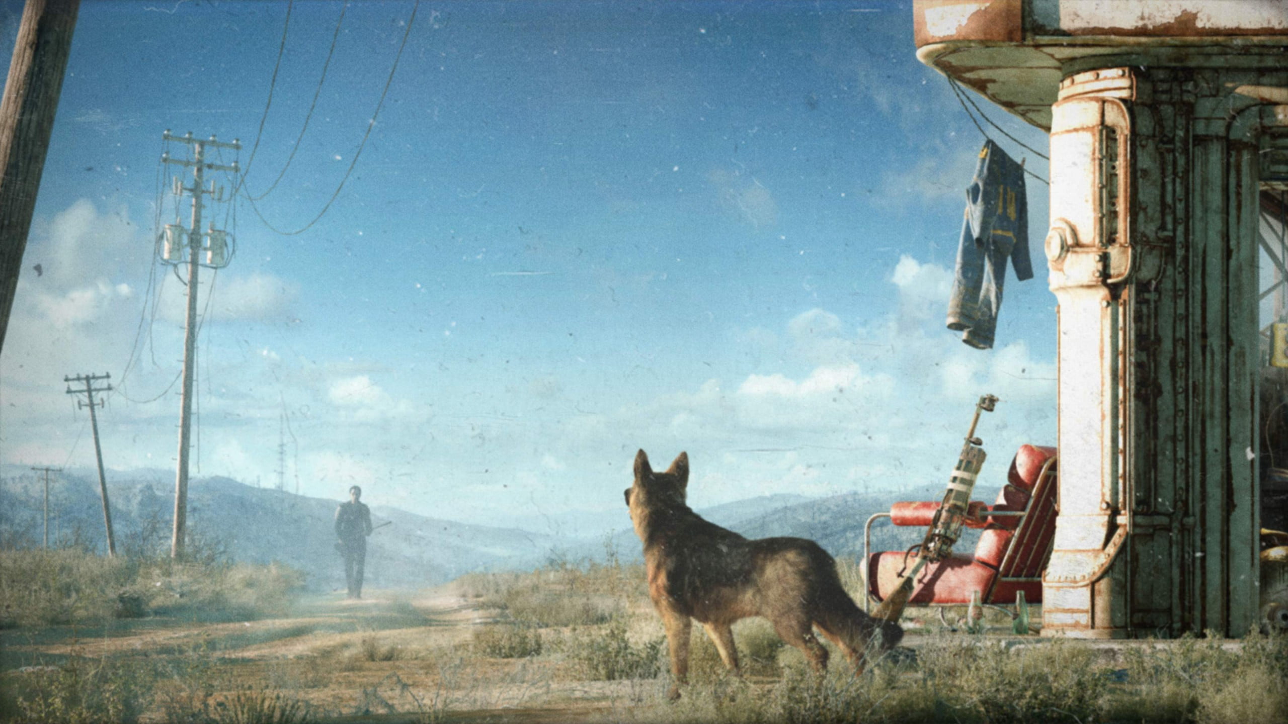 Sleeping Dog game wallpaper, Fallout, video games, Fallout 4