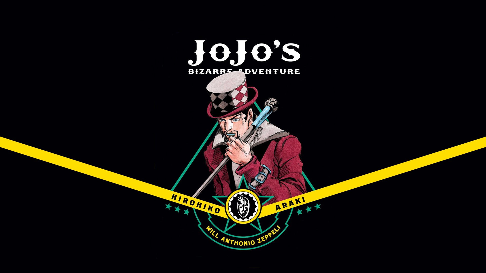 Jojo's logo, JoJo's Bizarre Adventure, Will A. Zeppeli, one person