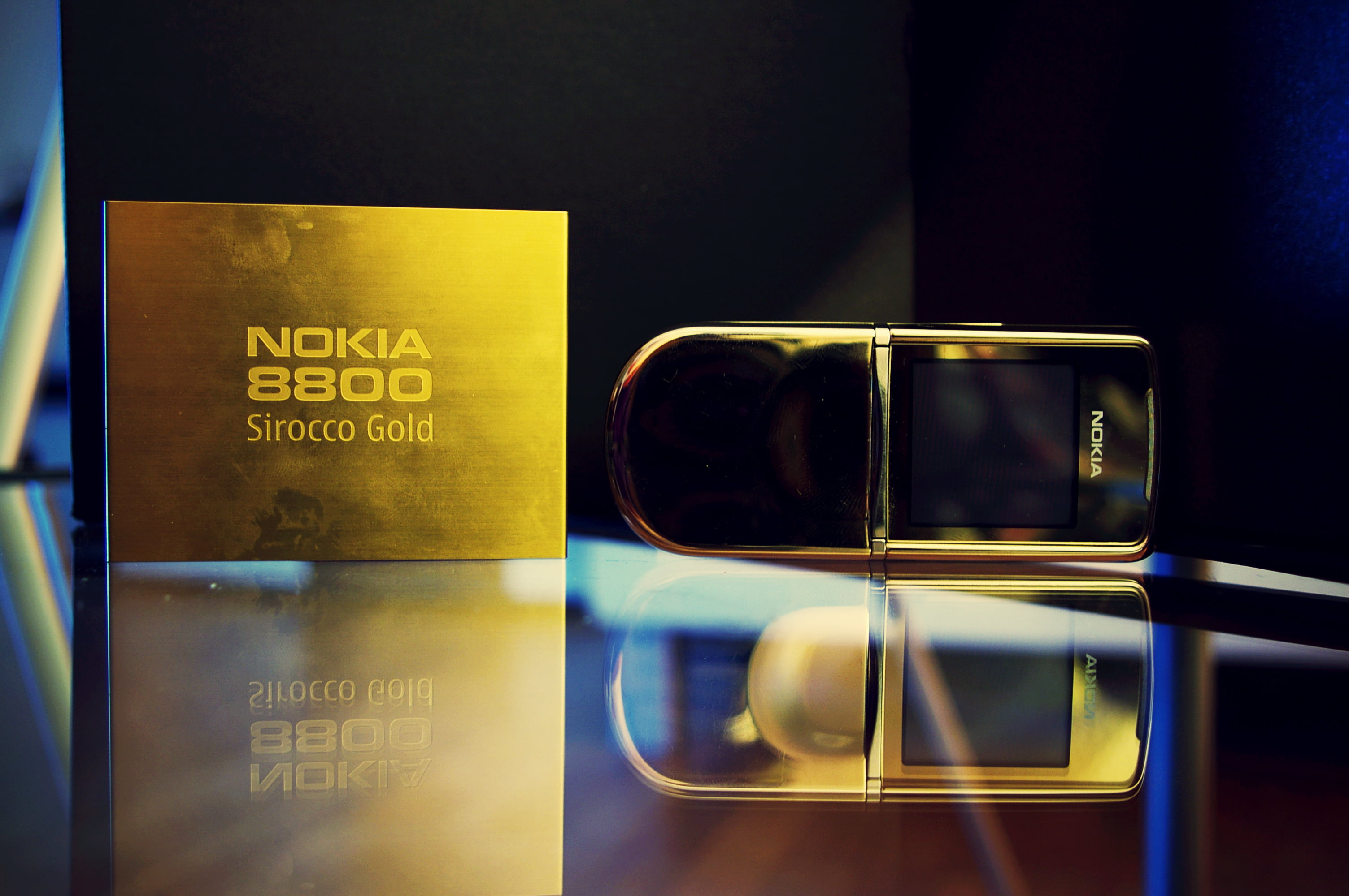 phone, classic, Edition, Nokia 8800, slider, Sirocco Gold, text