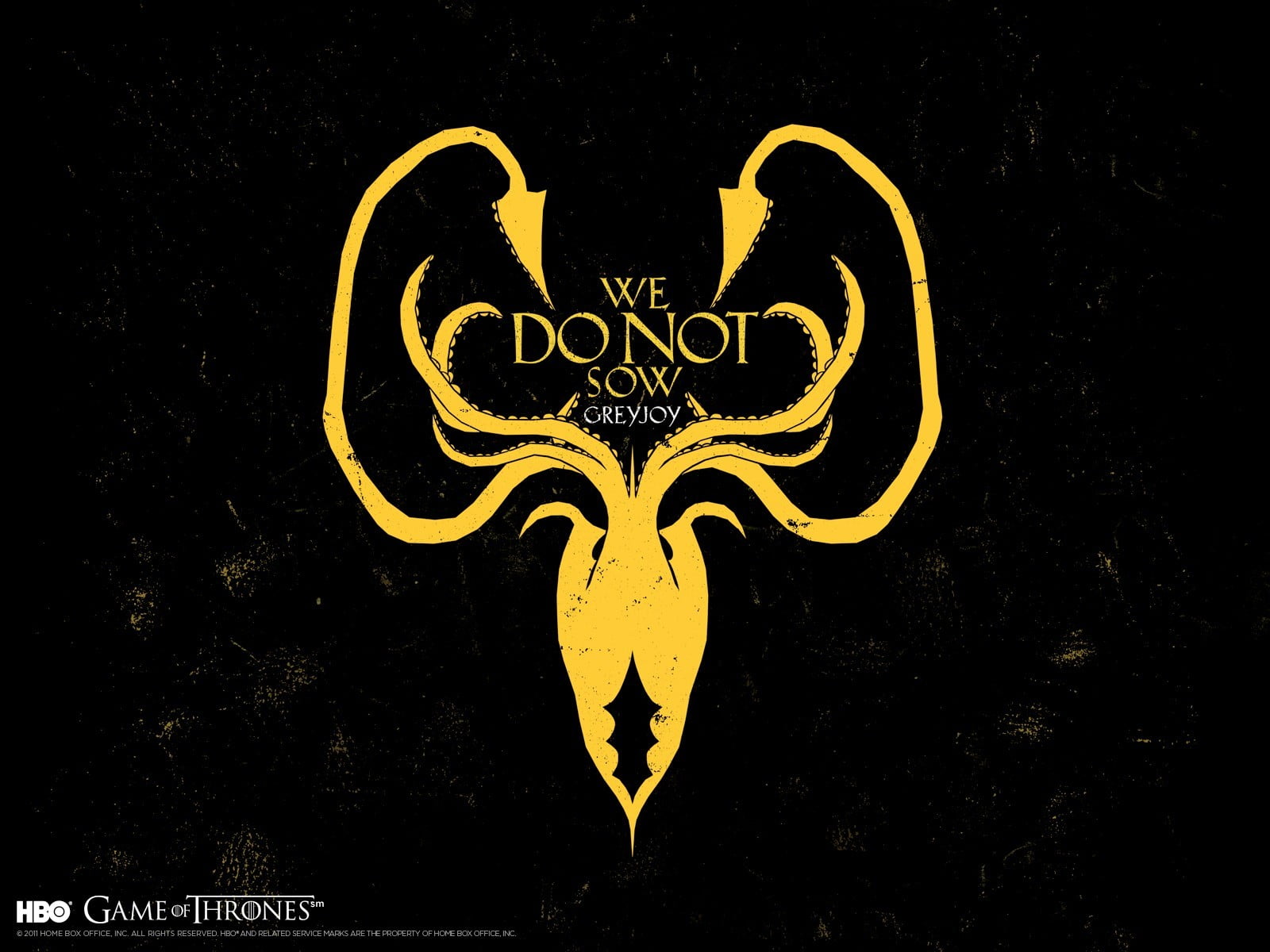 Game of Thrones logo, trone de fer, heroic fantasy, sigils, House Greyjoy