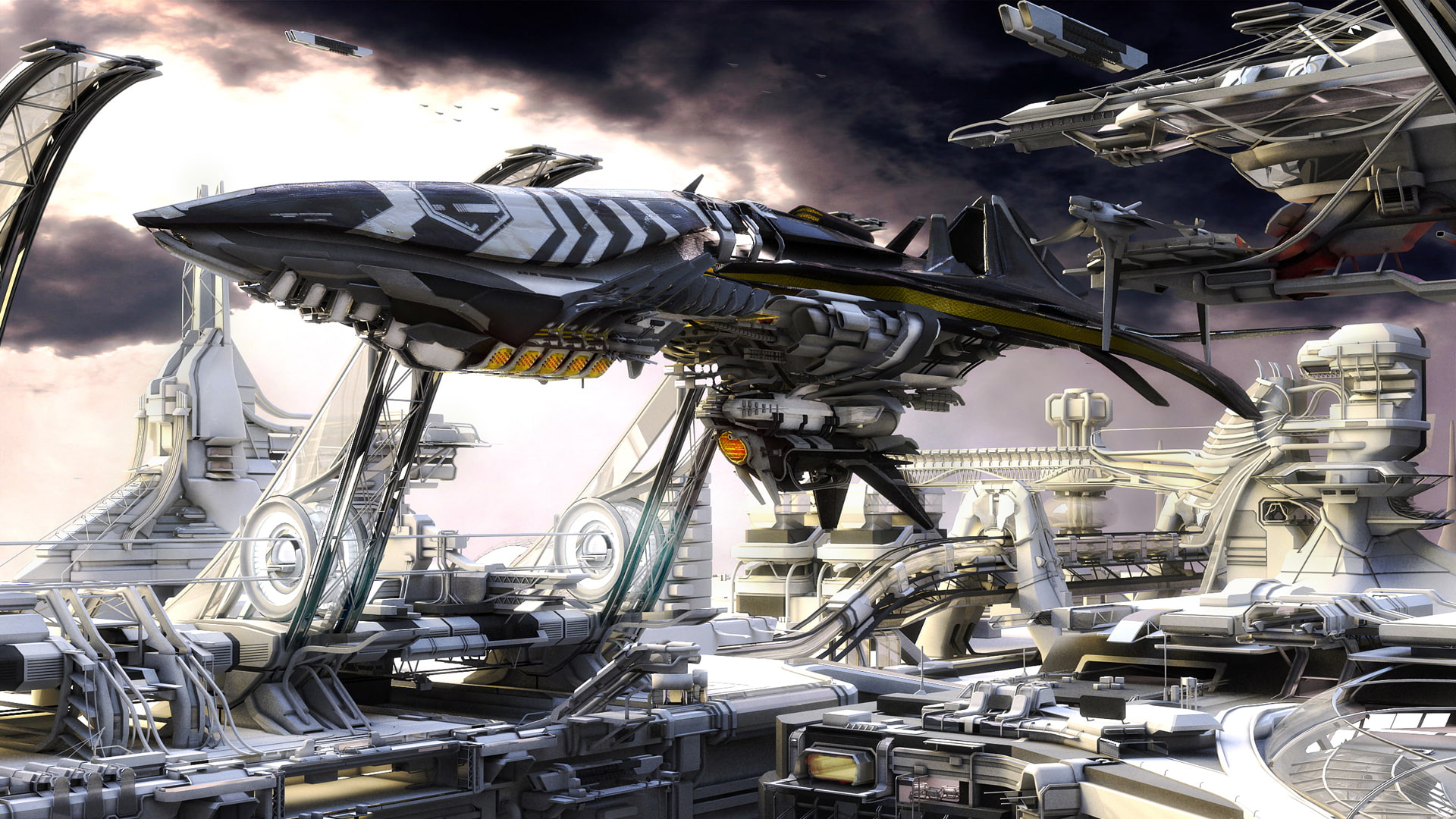 future, spaceship