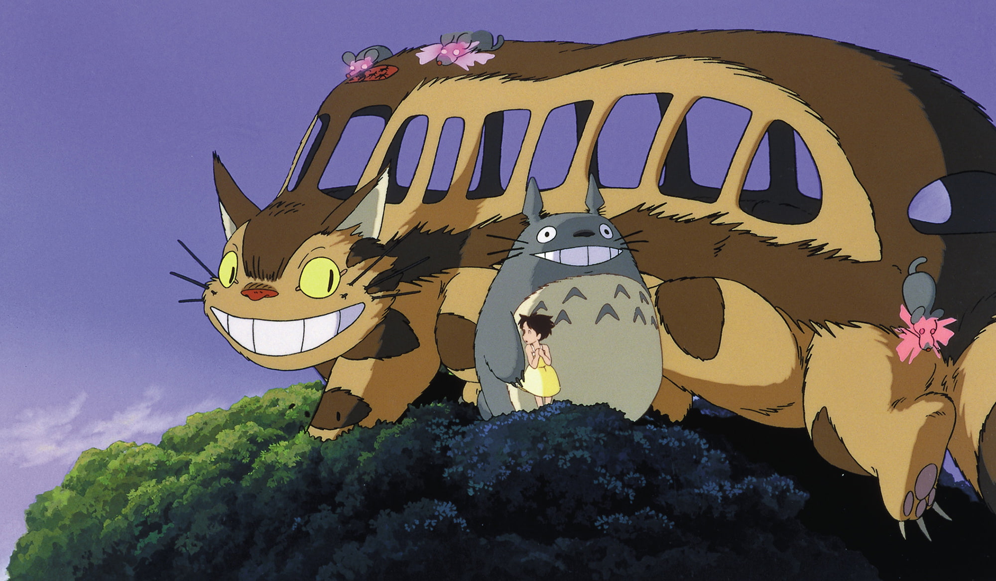 Movie, My Neighbor Totoro, Catbus (My Neighbor Totoro), Satsuki Kusakabe