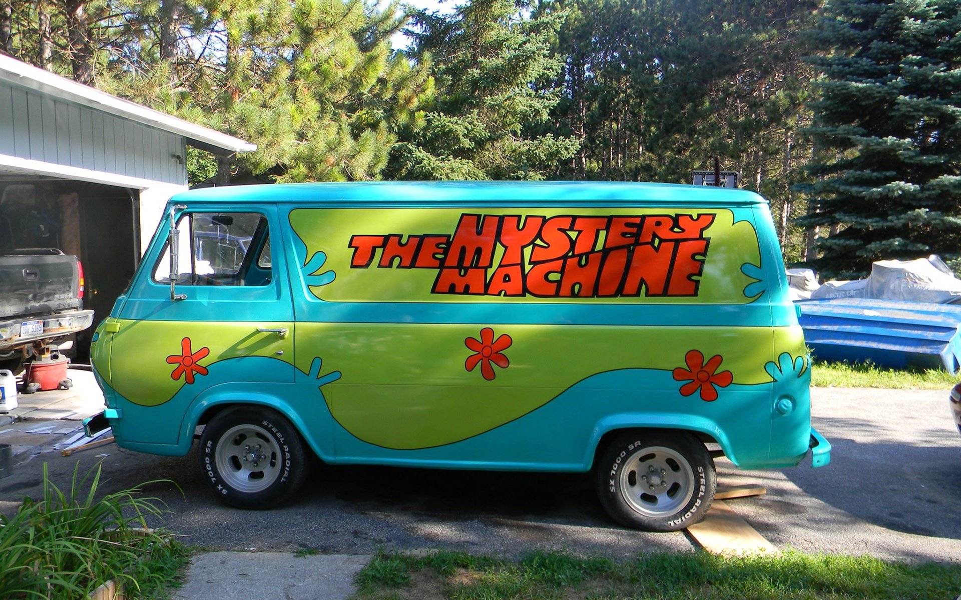 cars, 1920x1200, Scooby-Doo, Mystery, machine, ultra hd