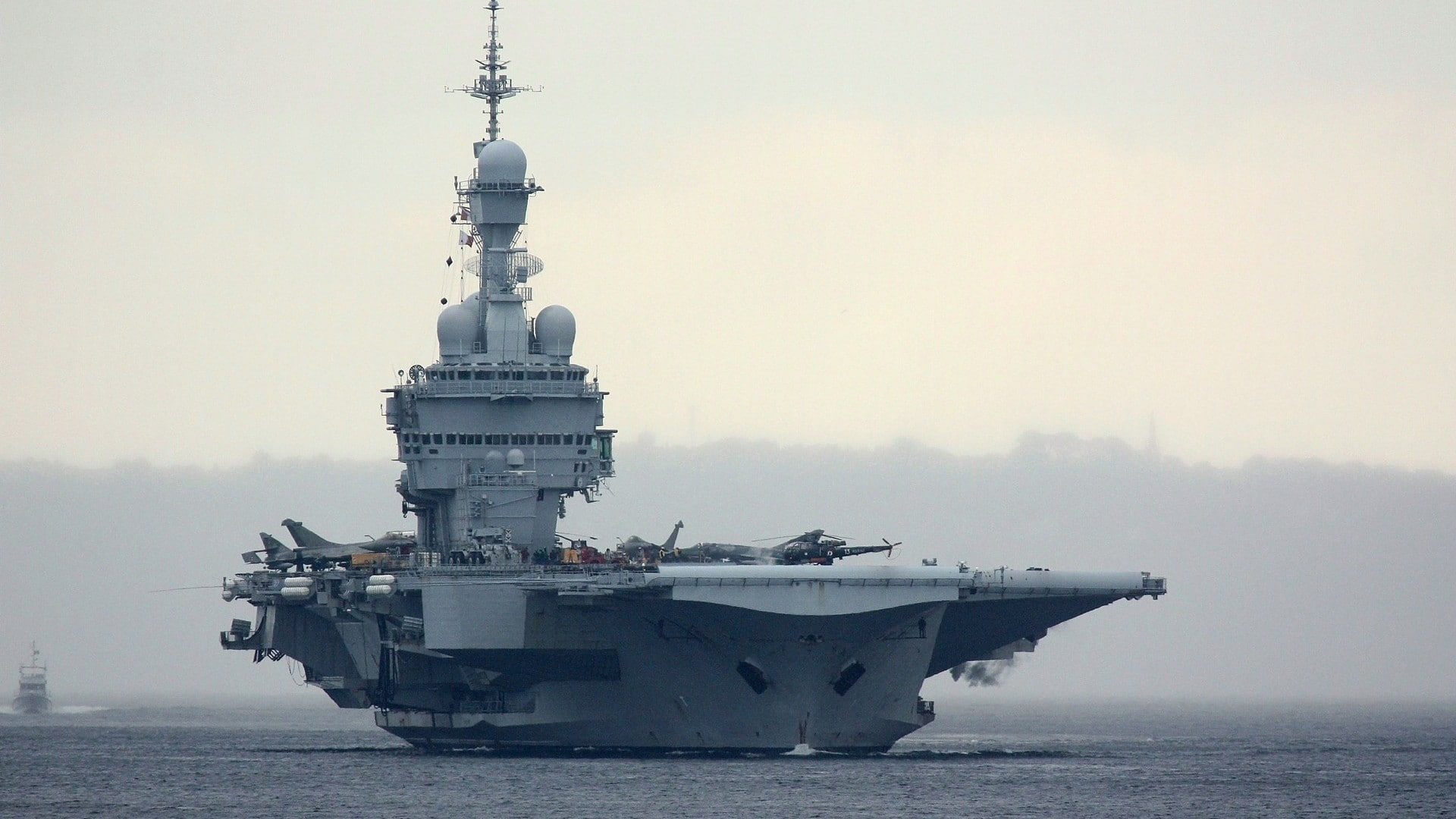 aircraft carrier, sea, Charles de Gaulle (aircraft carrier)