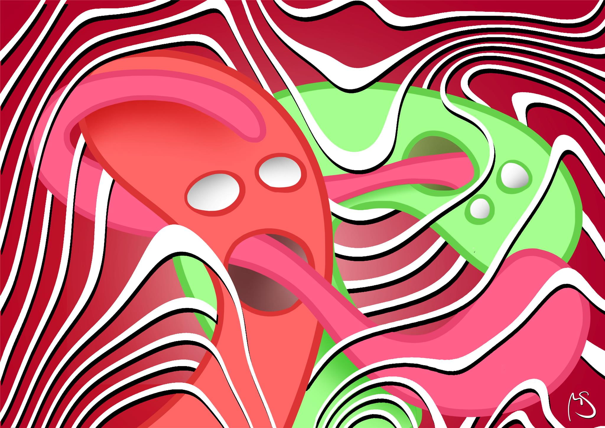 abstract, Waveforms