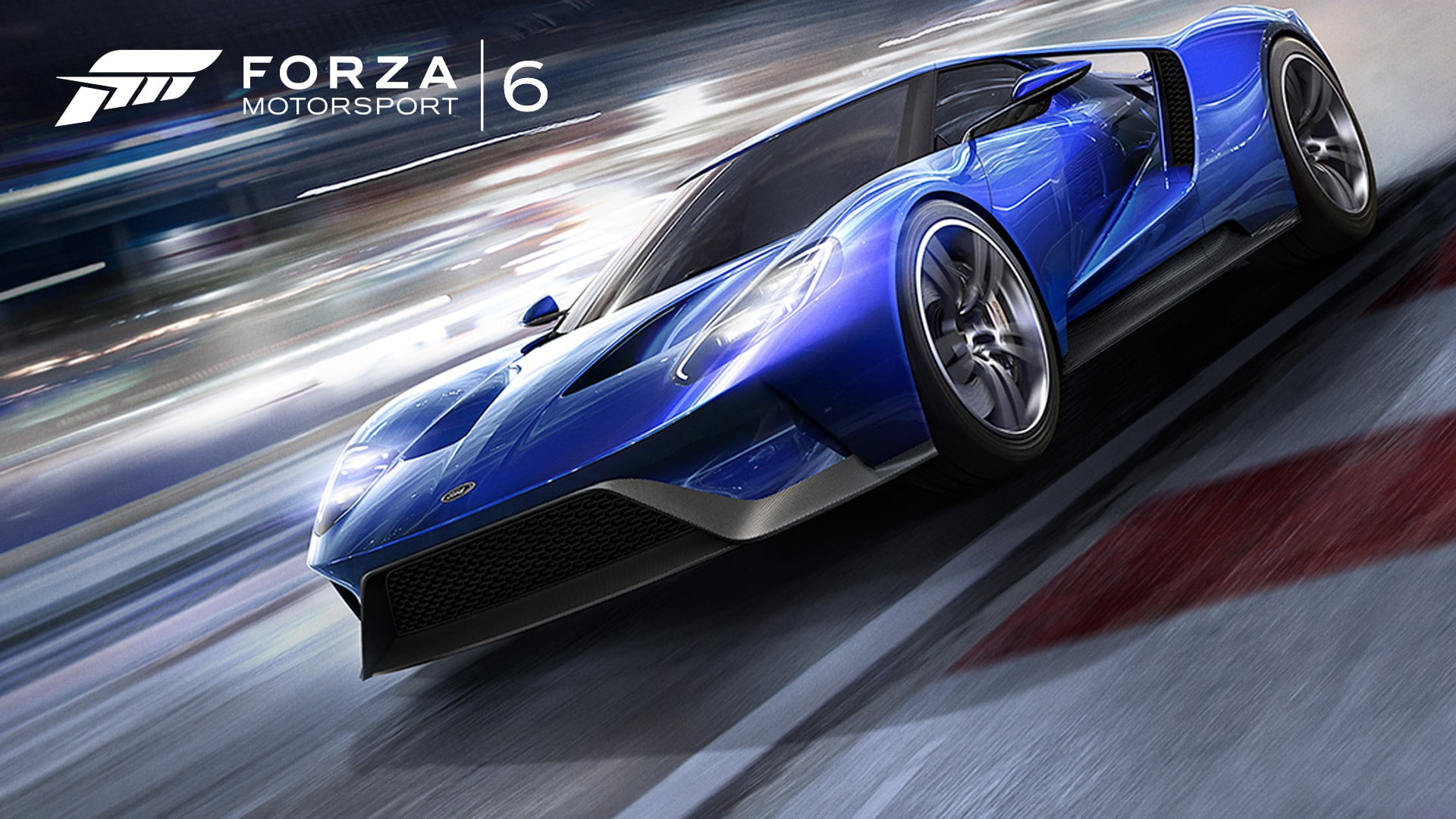 Blue Car, Forza Motorsport 6, Video Games, Ford GT