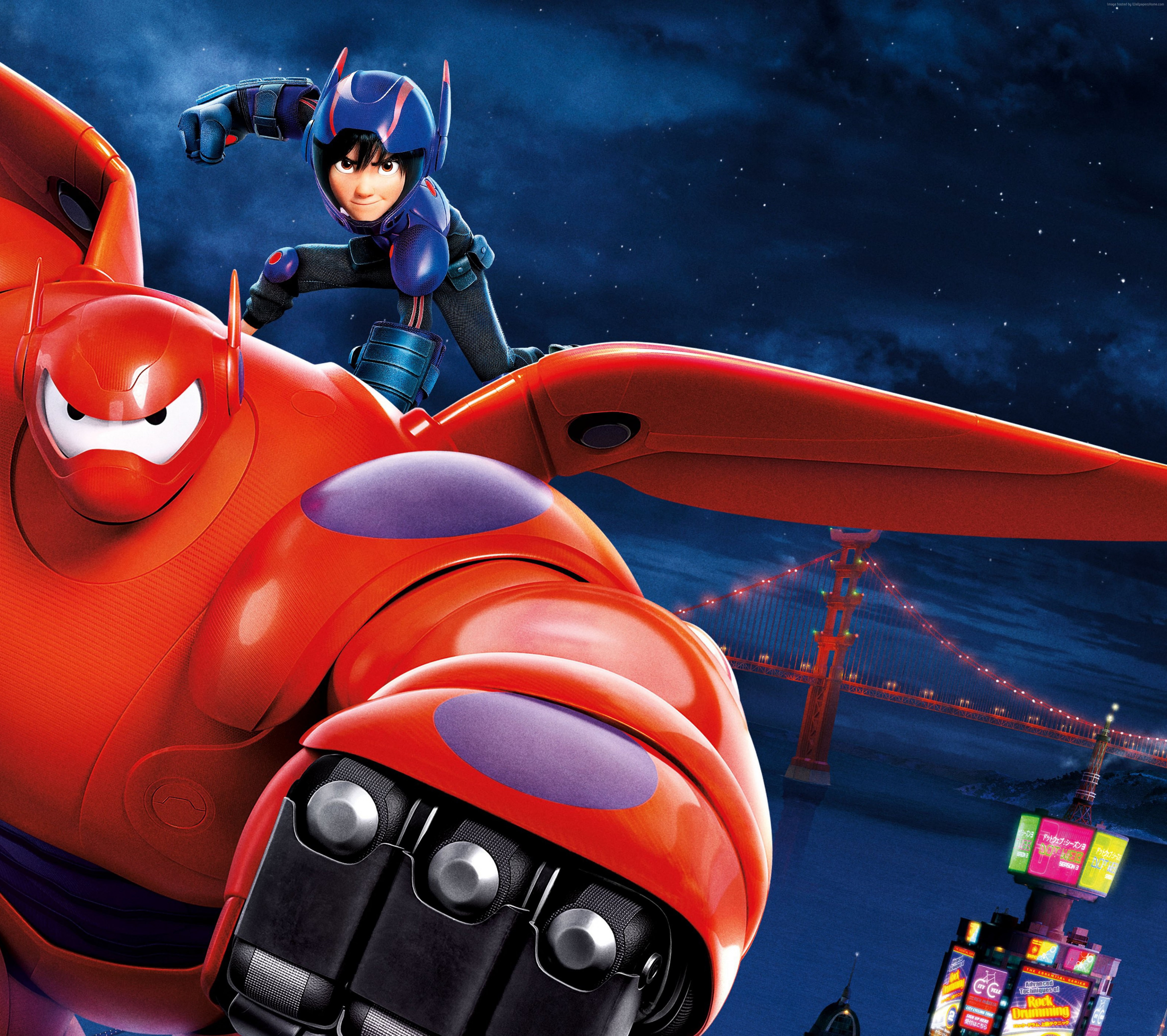HD, review, 3D, Big Hero 6, flight, Baymax, Best Animation Movies of 2015