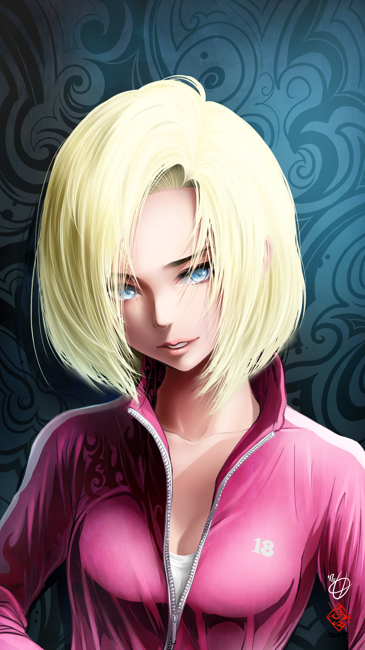 Free Download Hd Wallpaper Dragon Ball Dragon Ball Super Android 18 Blond Hair Women 