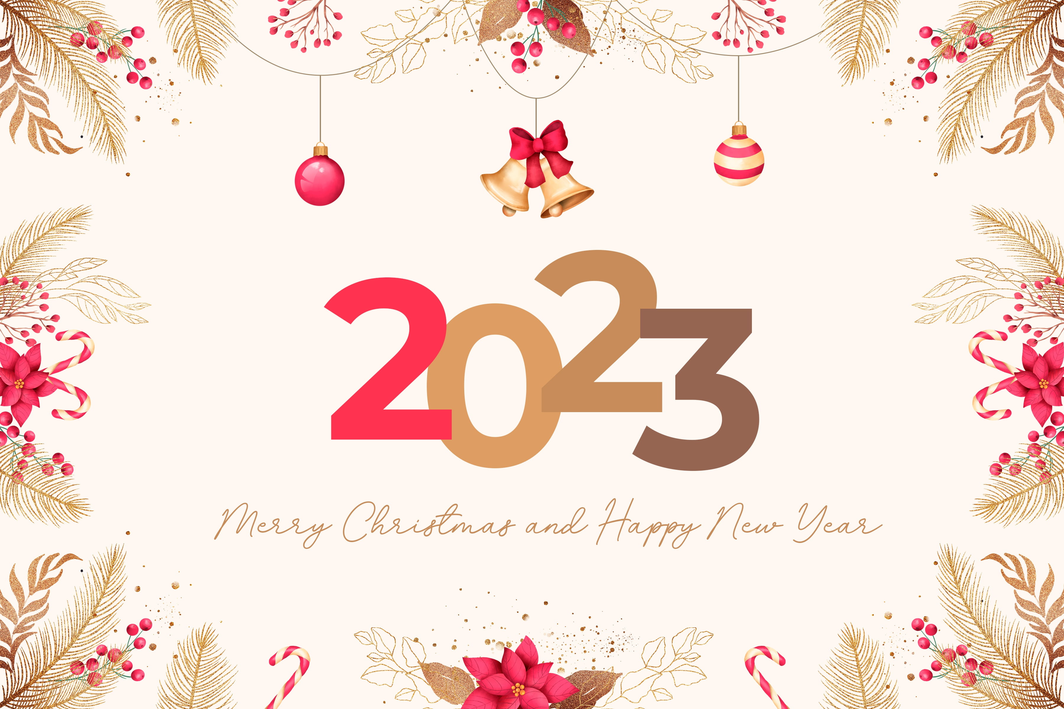 Christmas Greeting, 2023 (Year), New Year