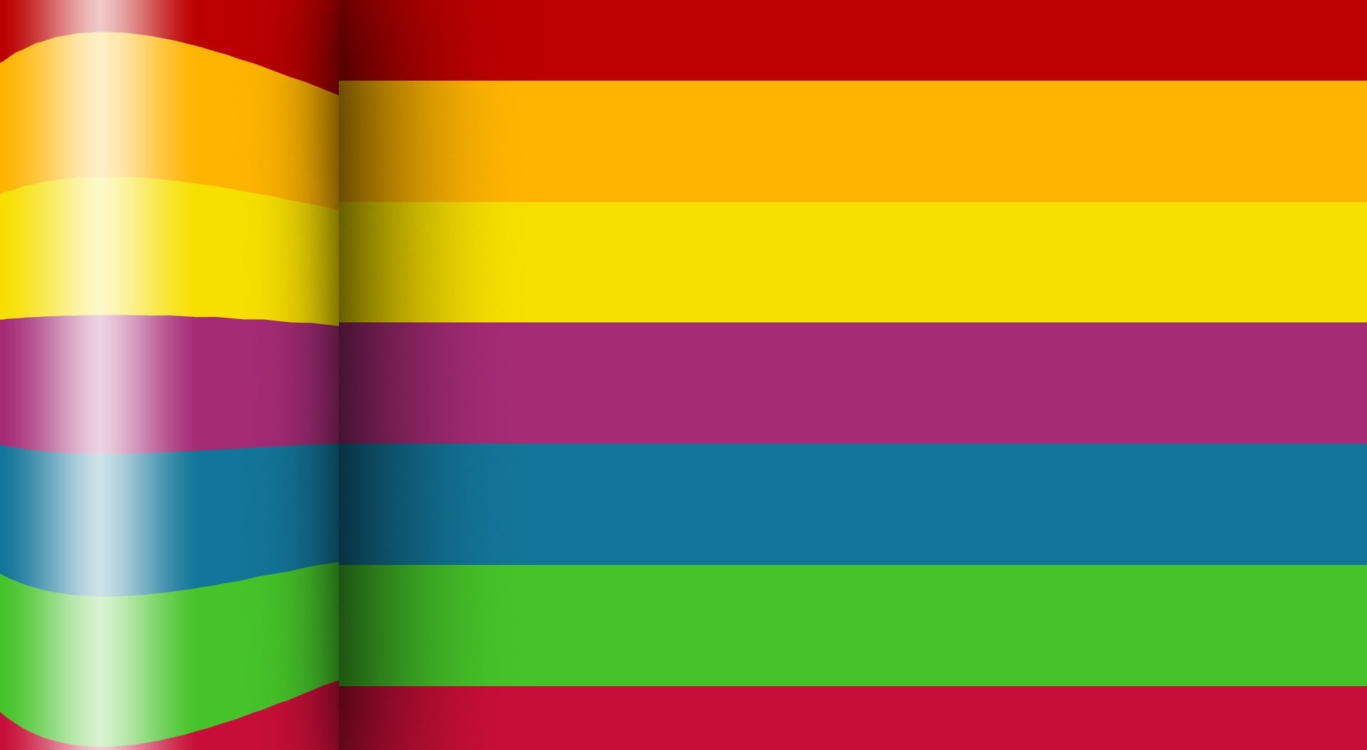 Colour Stripes_Nithinsuren, multicolored striped wallpaper, Aero