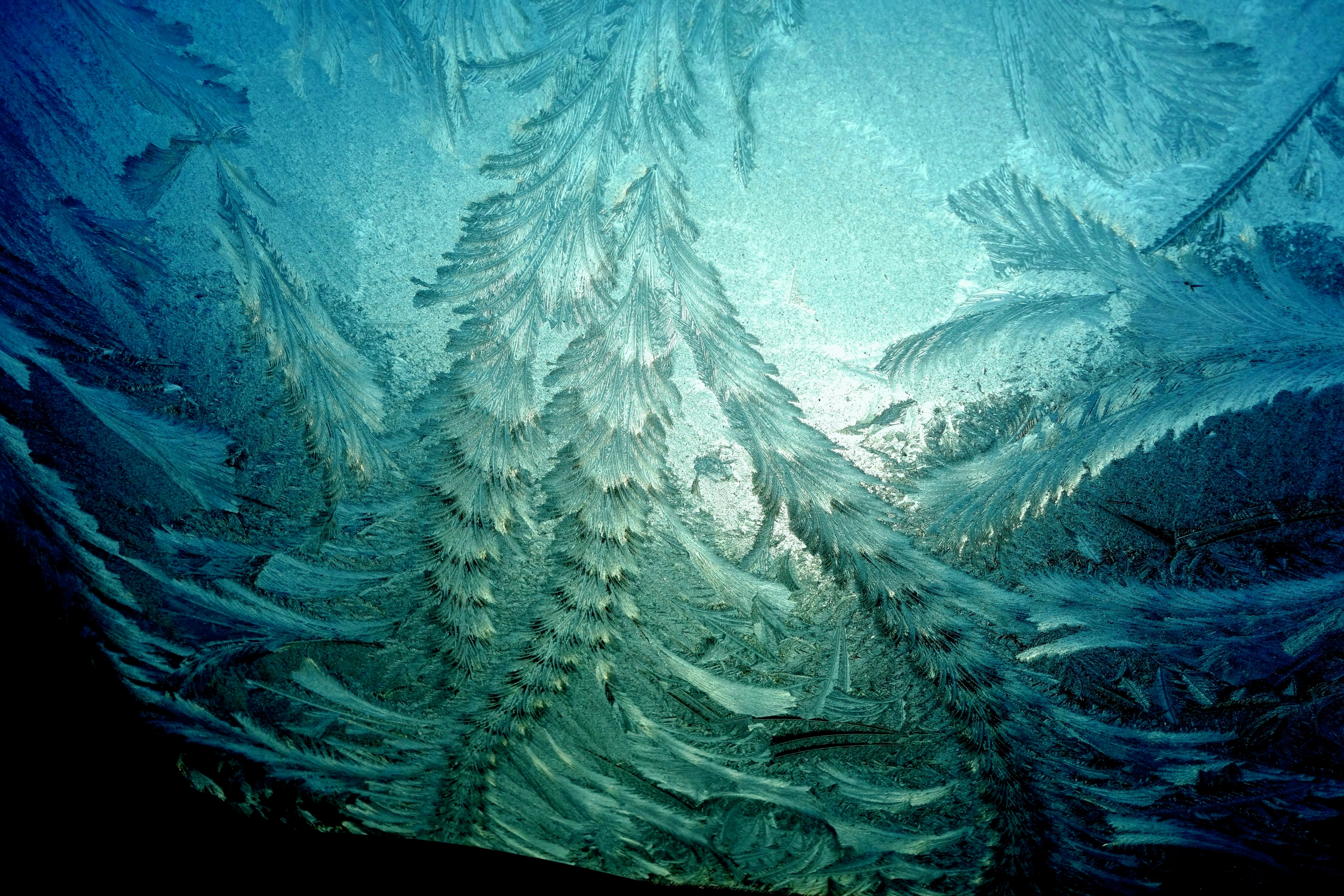 cold, winter, background, patterns