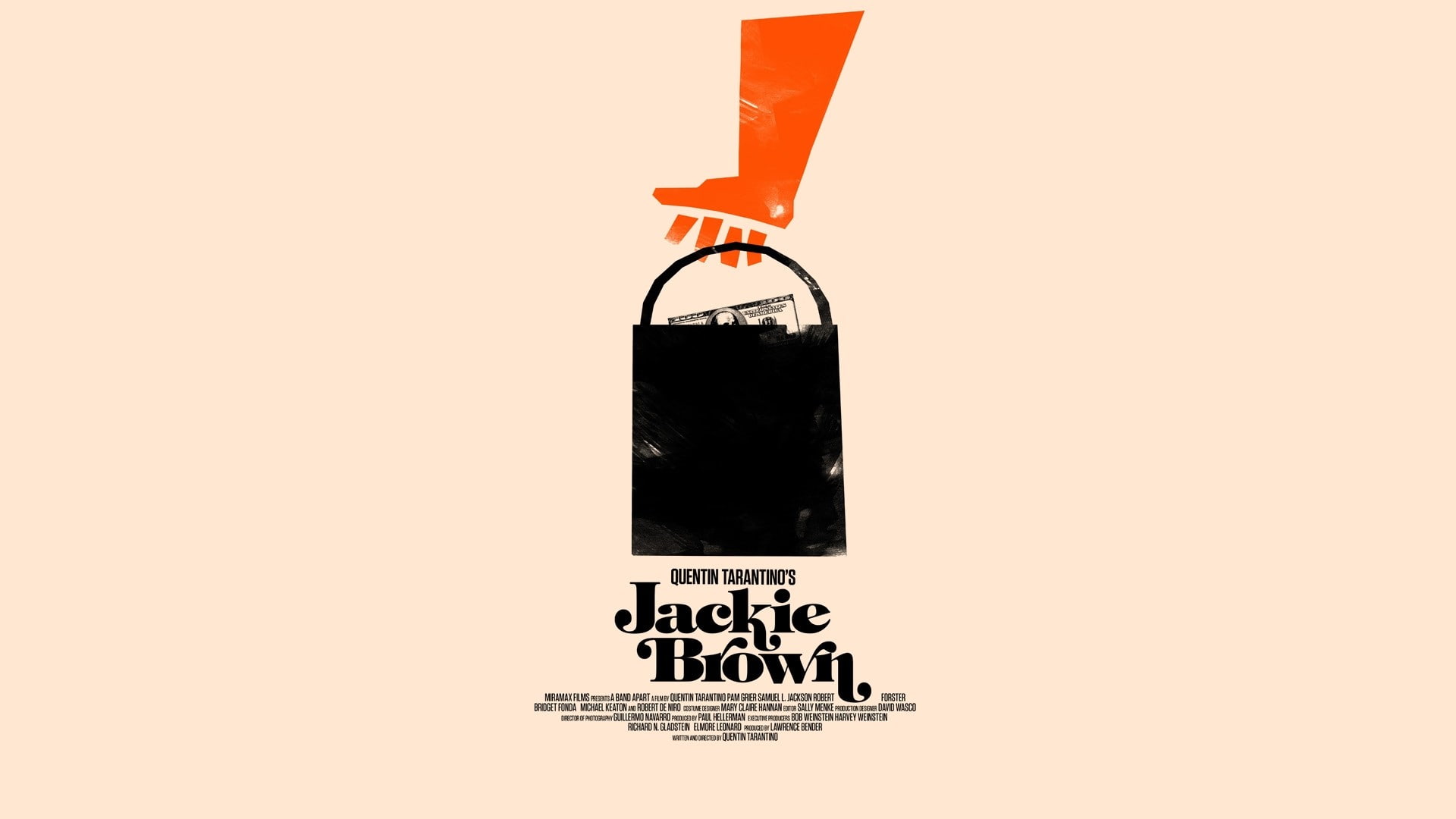 Jackie Brown, movies, minimalism, artwork, writing, studio shot