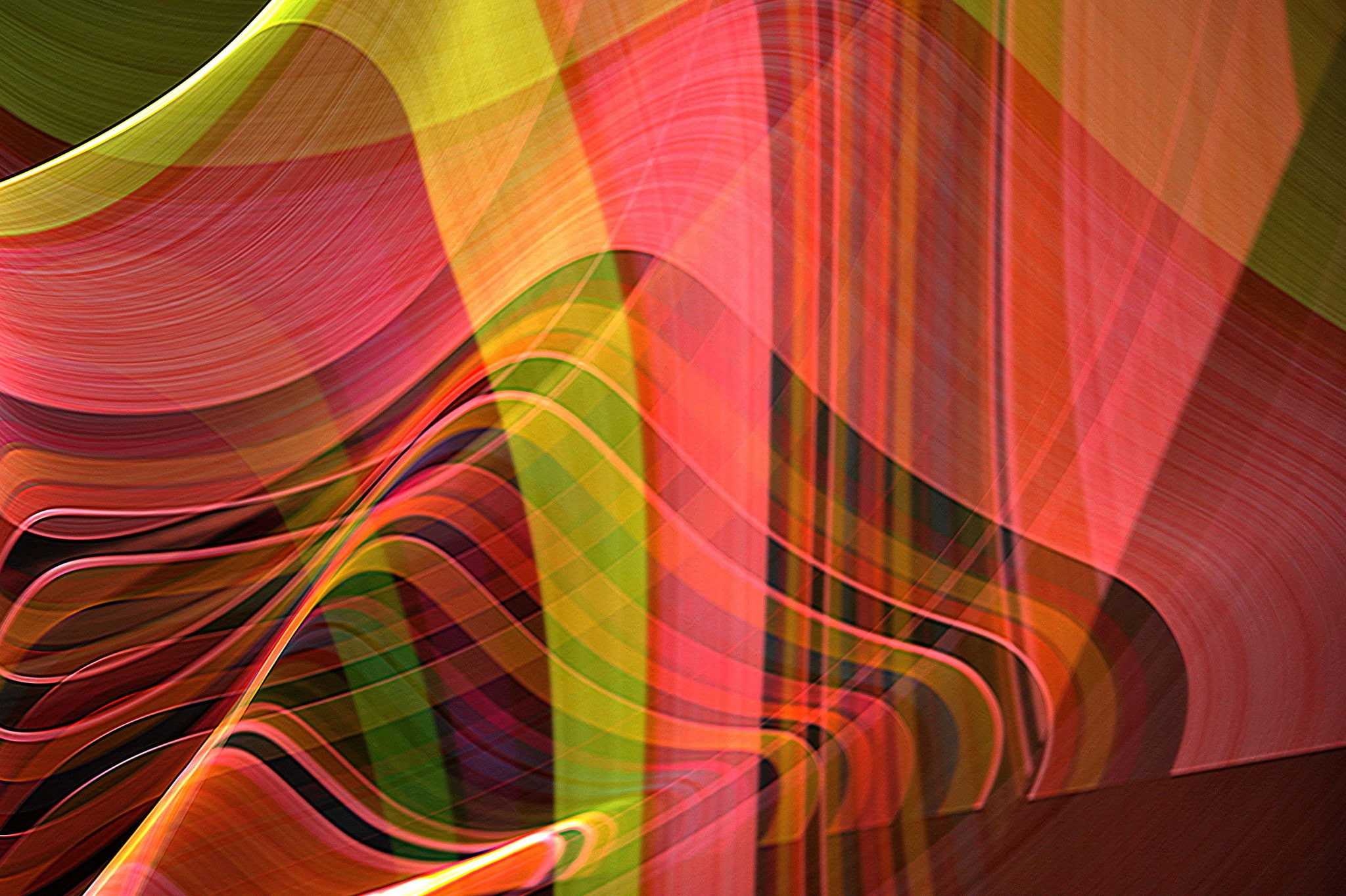 Abstract line pattern, rays, color, SIZE