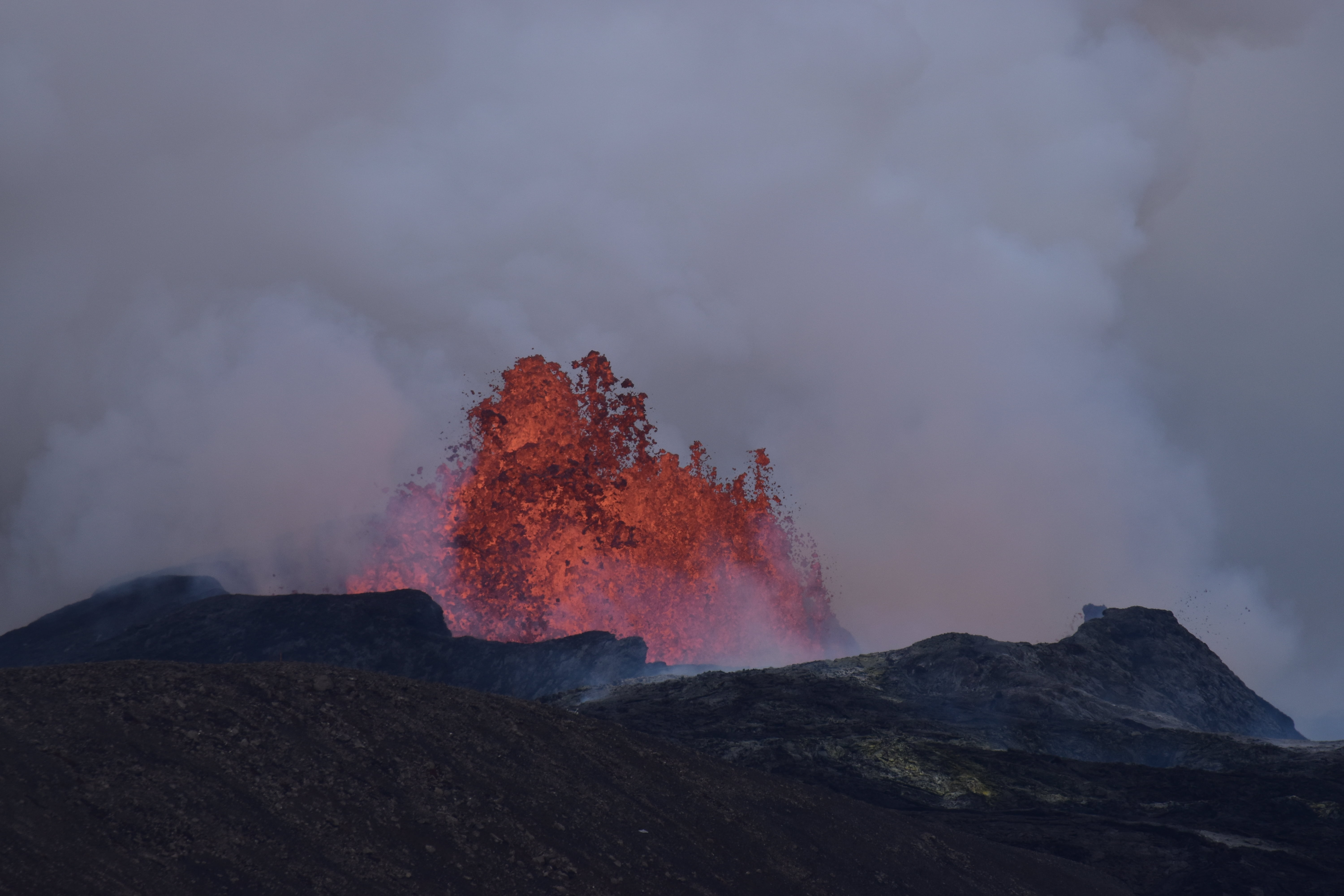 Free download | HD wallpaper: Iceland, Fagradalsfjall, landscape, lava ...