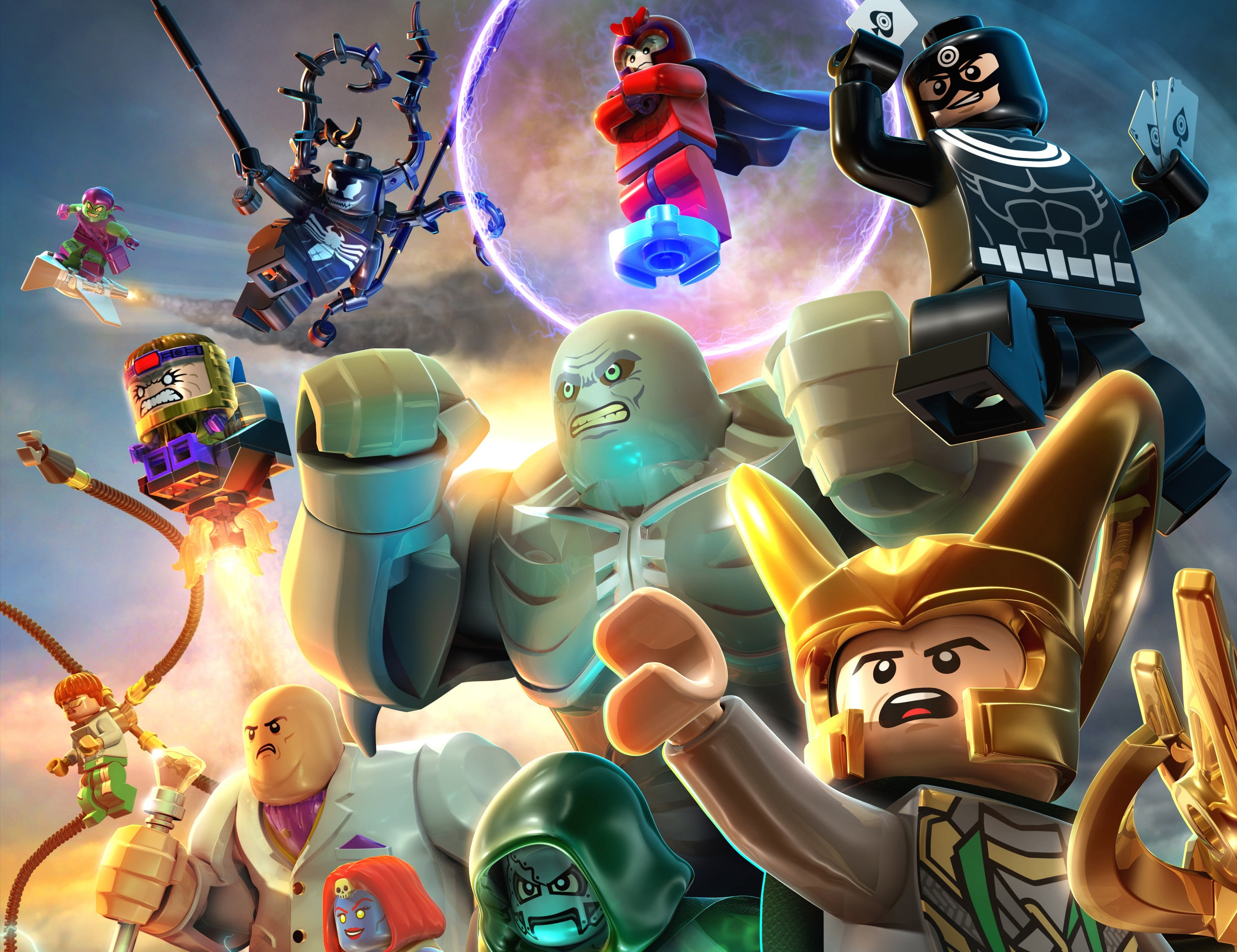 LEGO, video games, Marvel Super Heroes