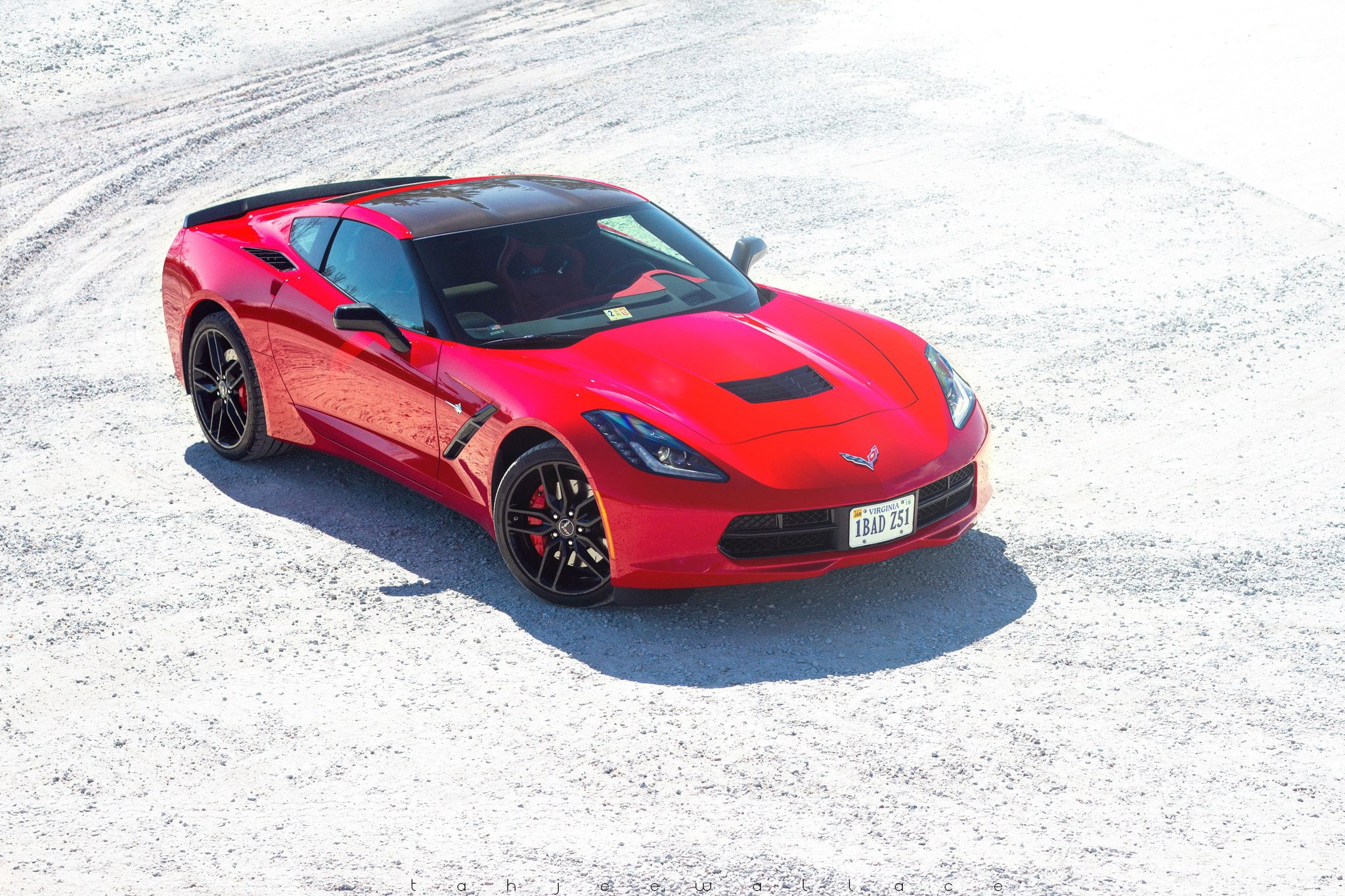 cars, chevrolet, chevy, convertible, corvette, muscle, red