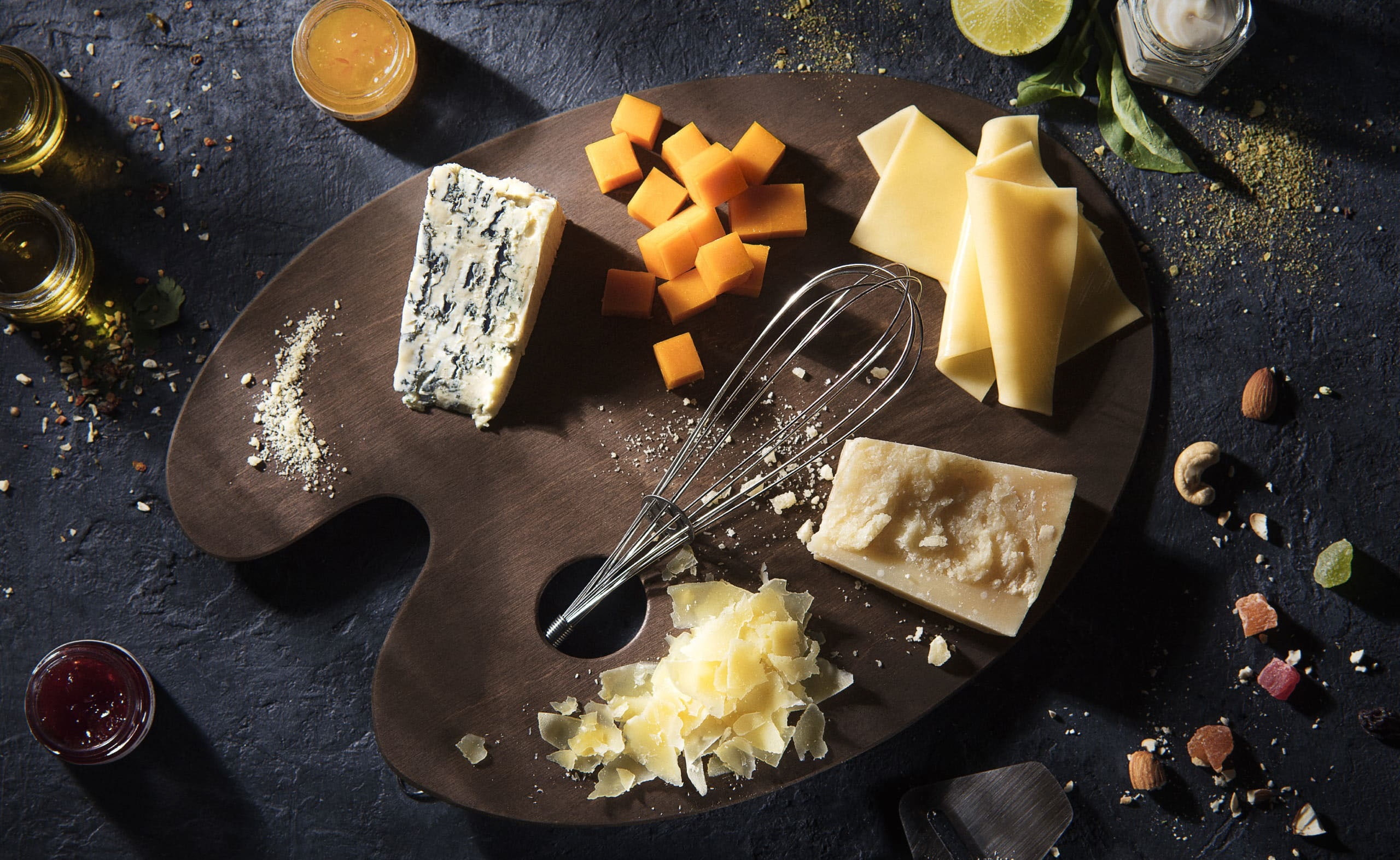 Cheese Types, Food and Drink, Design, foodart, Parmesan, cheddar