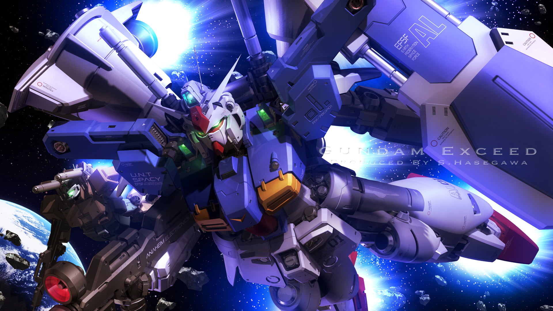 anime, mech, Gundam, Super Robot Wars, Mobile Suit Gundam 0083: Stardust Memory