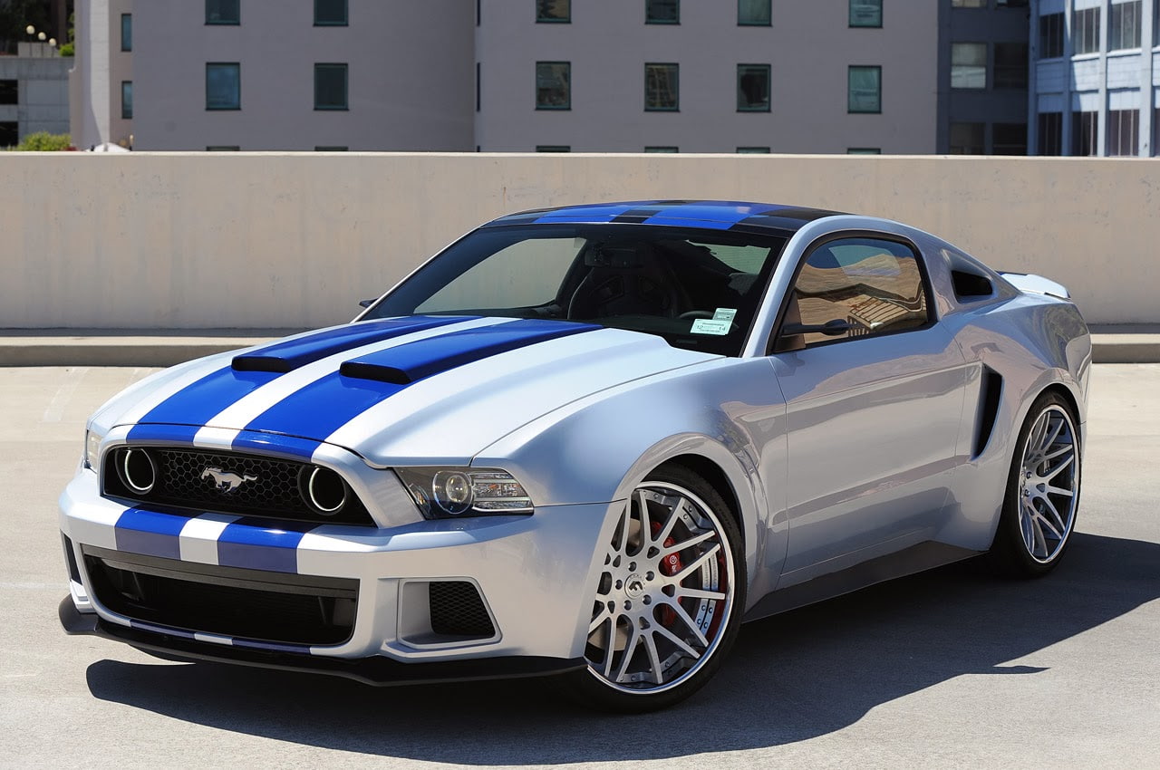 car, Need for Speed (movie), Ford Mustang Shelby, vehicle, white
