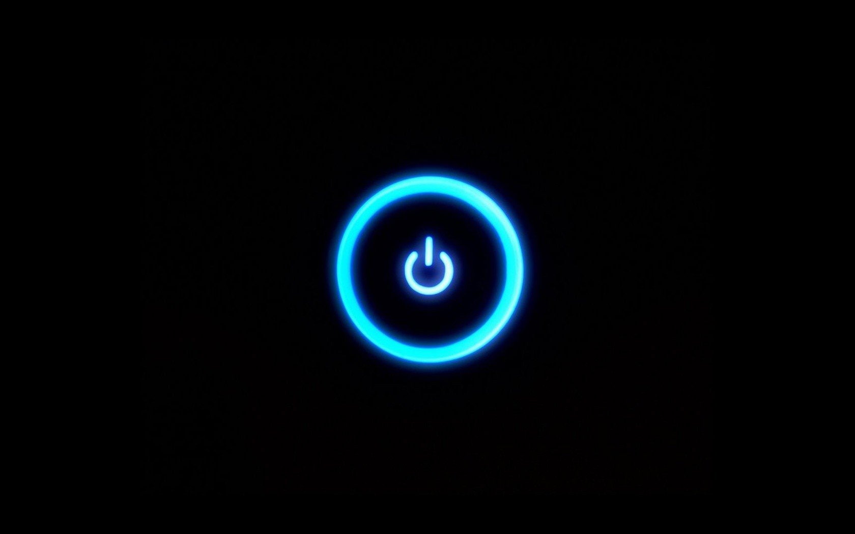 power buttons, blue, illuminated, night, communication, black background