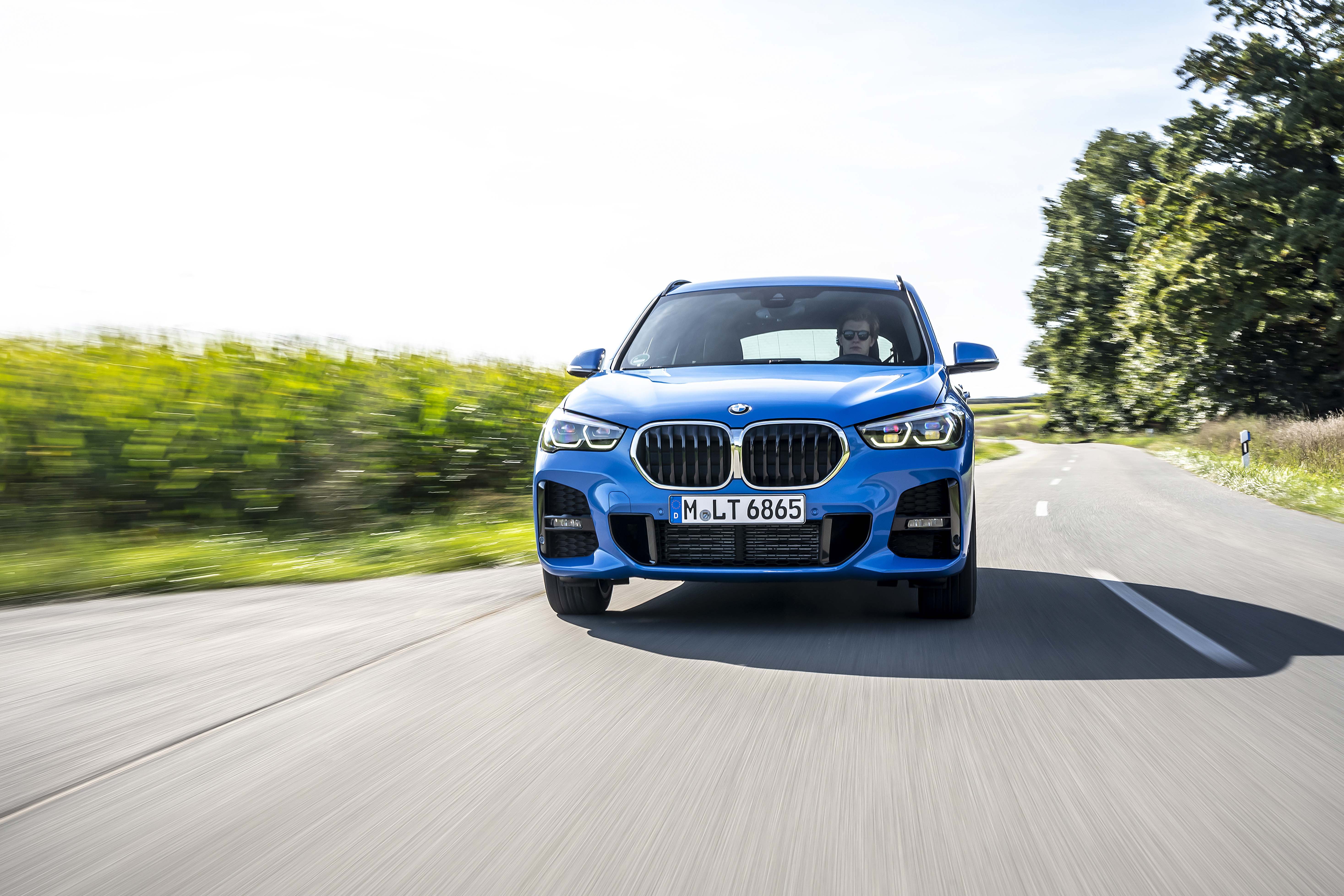 BMW, BMW X1, Blue Car, Luxury Car, SUV, Vehicle