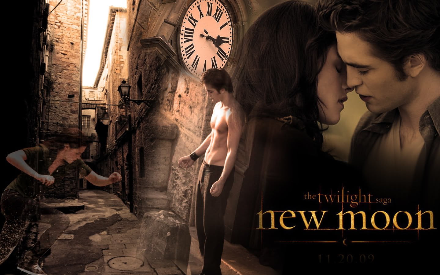 The Twilight Saga New Moon digital wallpaper, Movie, Bella Swan
