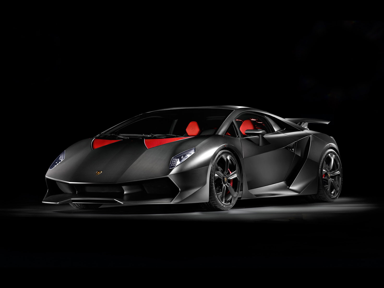 Lamborghini Sesto Elemento Black HD, cars
