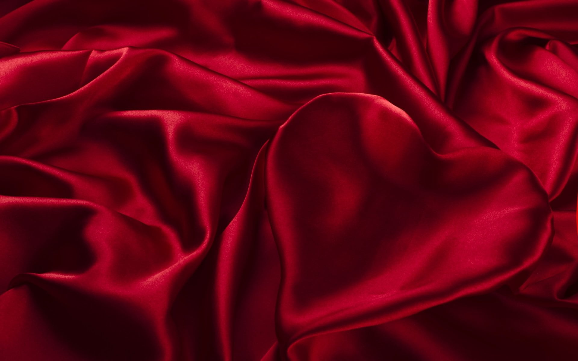 Abstract, Red, satin, luxury, textile, backgrounds, full frame