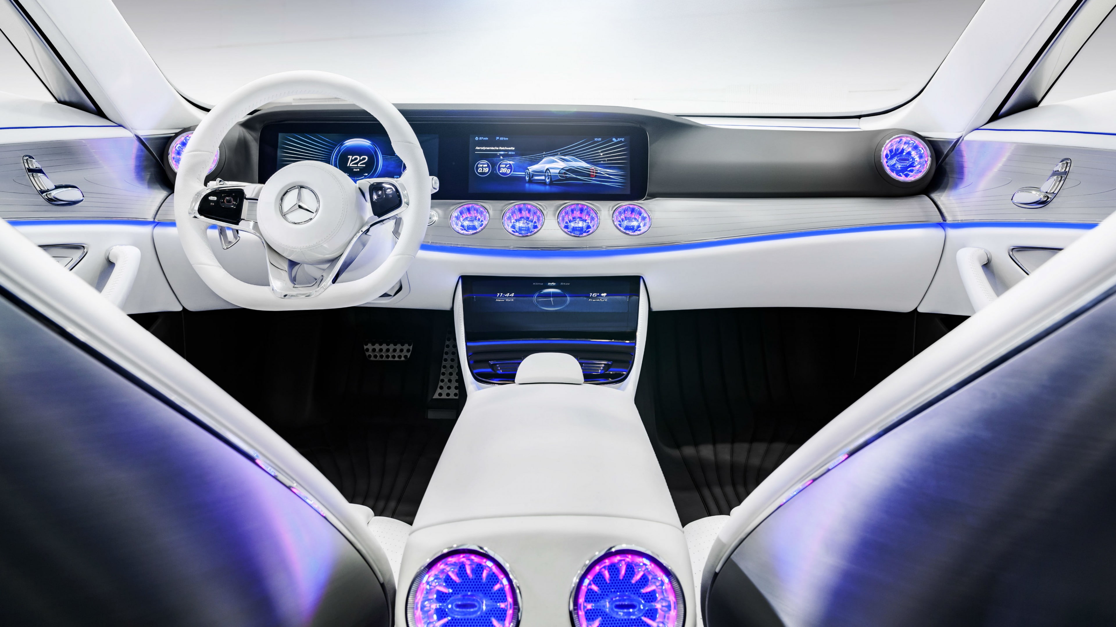 interior photo of Mercedes-Benz vehicle, Mercedes-Benz IAA, concept car