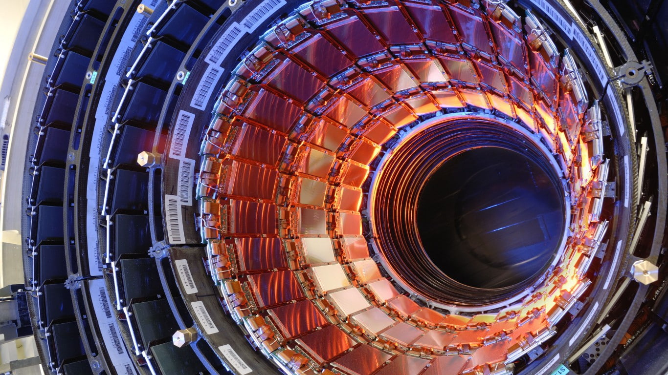 CERN collider Large Hadron Collider Technology Other HD Art, particles