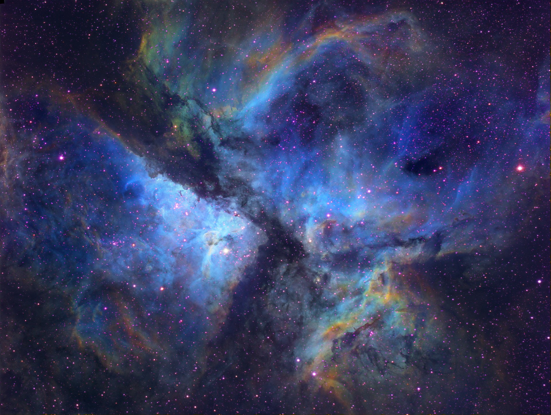 Sci Fi, Nebula, Carina Nebula, Space, Stars