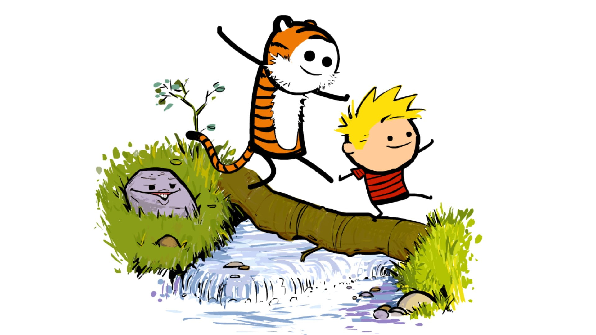 calvin and hobbes cyanide and happiness mash ups