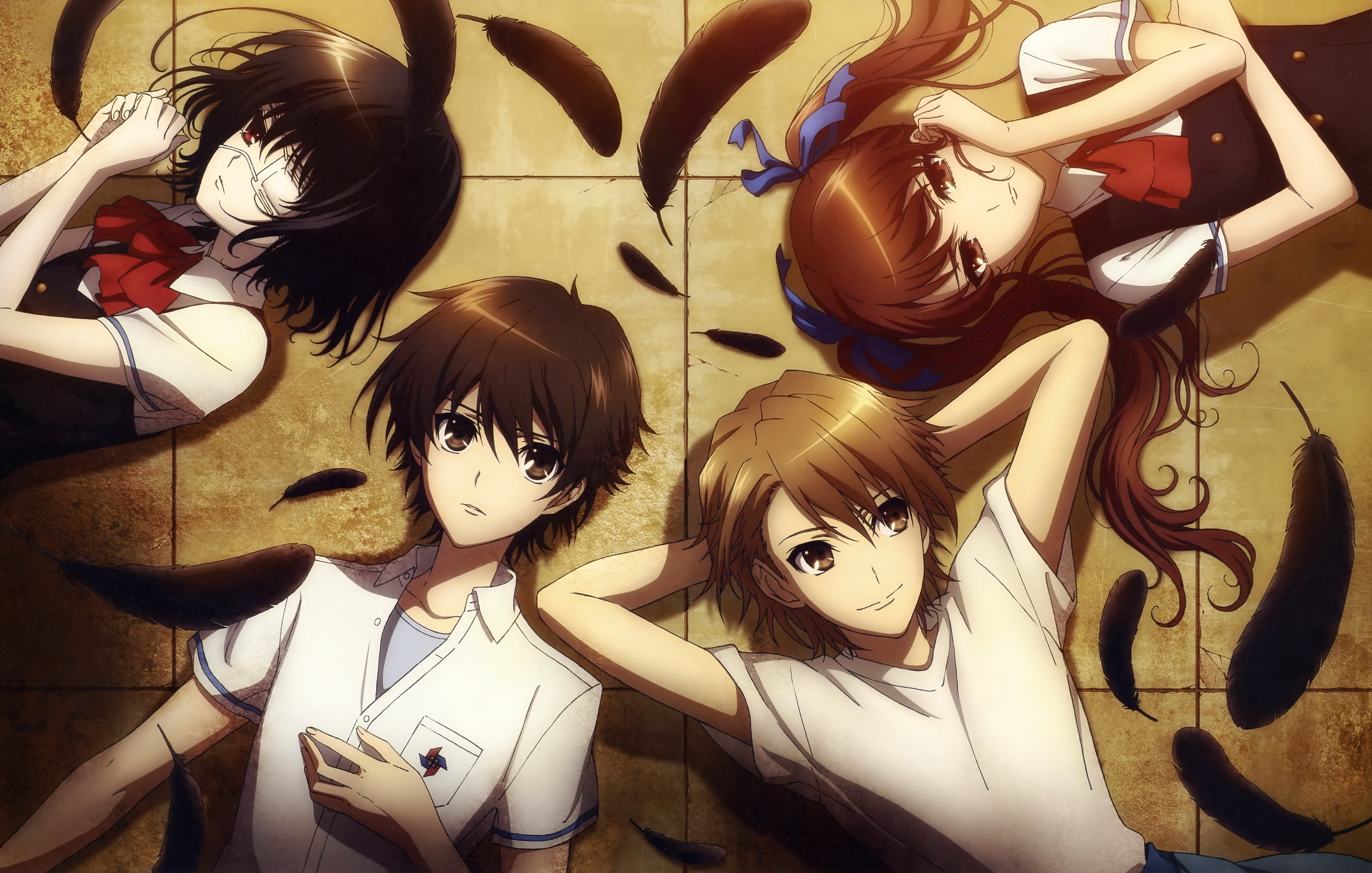 Free Download Hd Wallpaper Anime Another Another Anime Izumi Akazawa Kouichi Sakakibara 7108