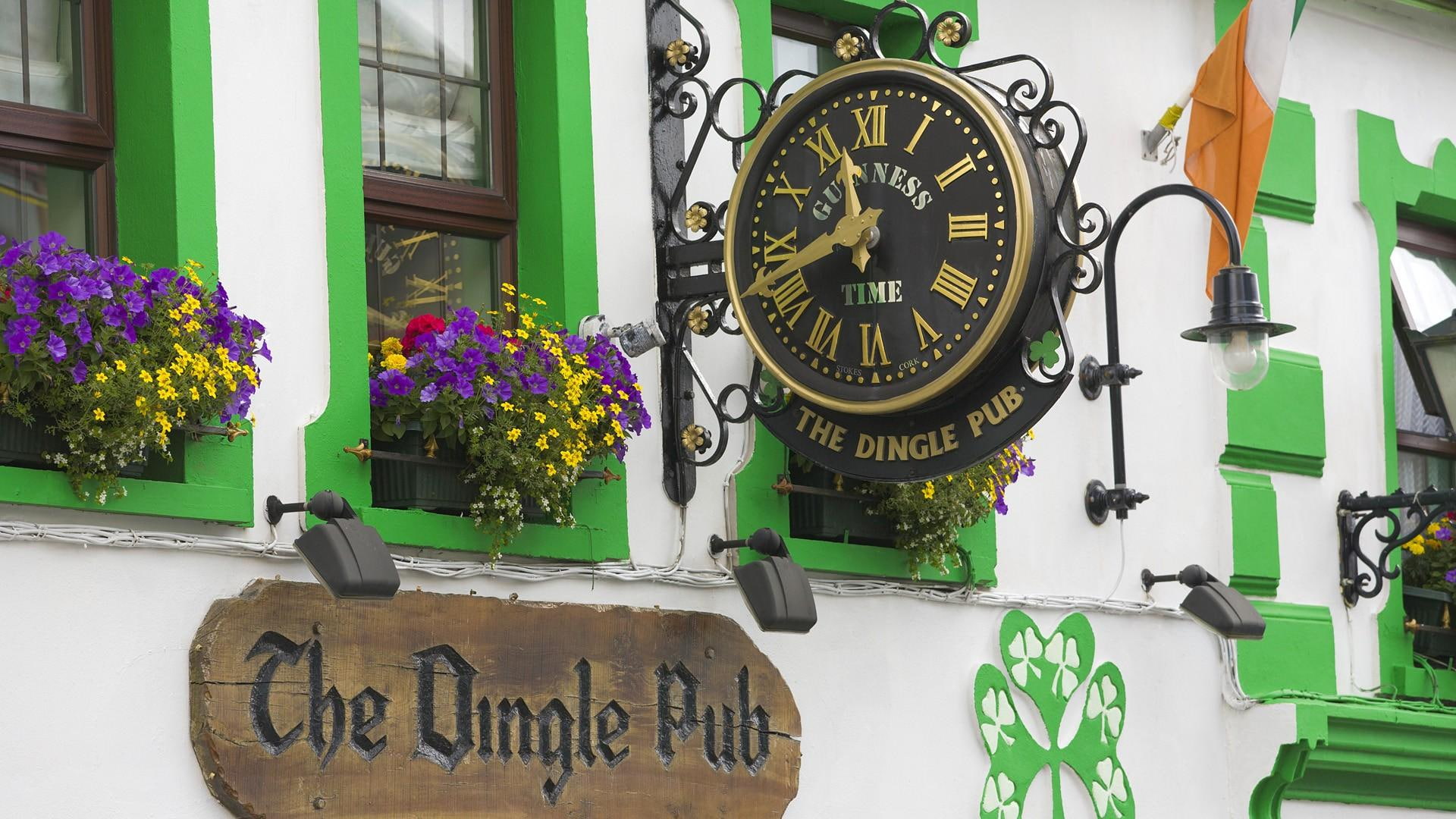 The Dingle Pub, the dingle pub signage, ireland, nature and landscapes
