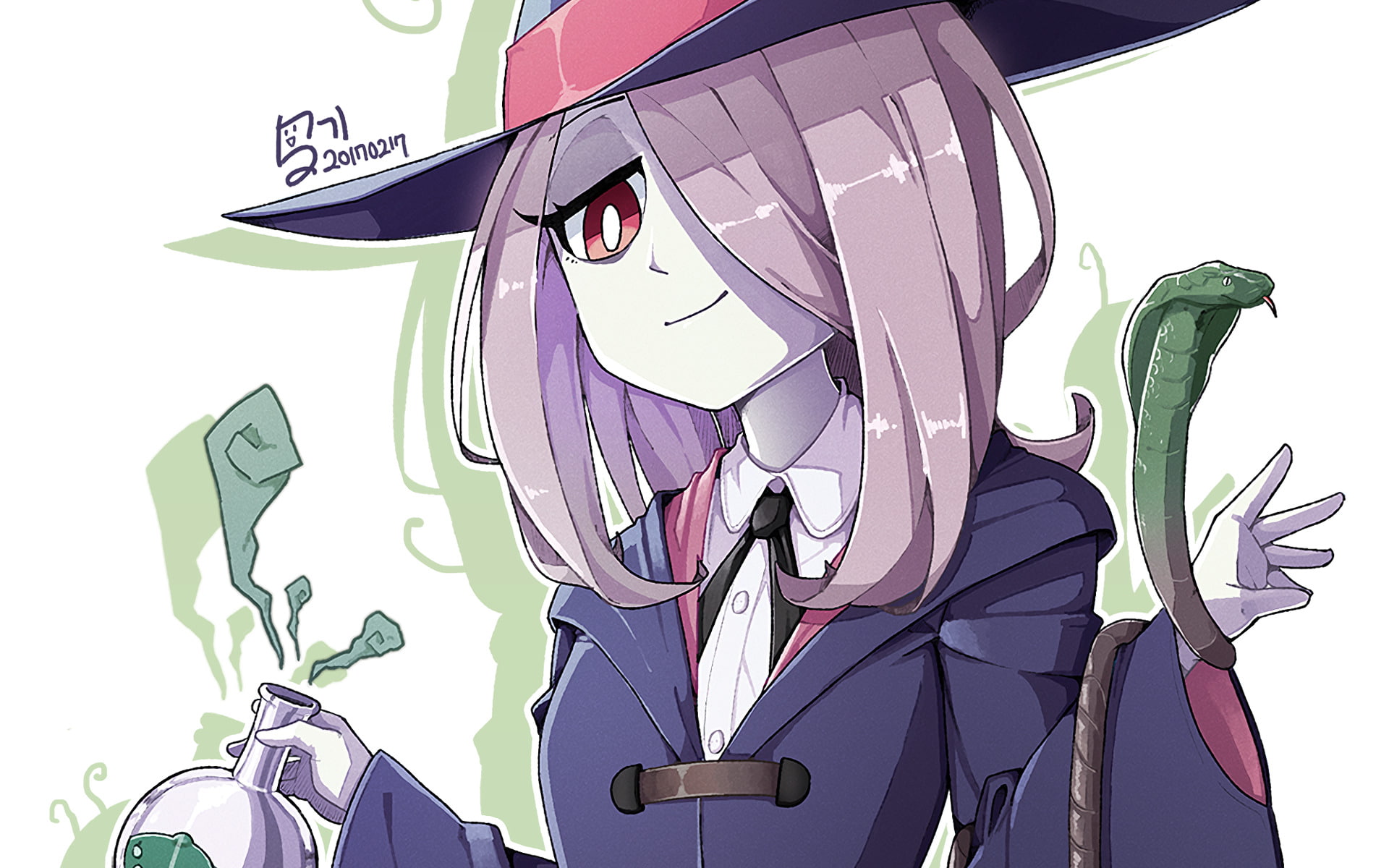 Anime, Little Witch Academia, Sucy Manbavaran