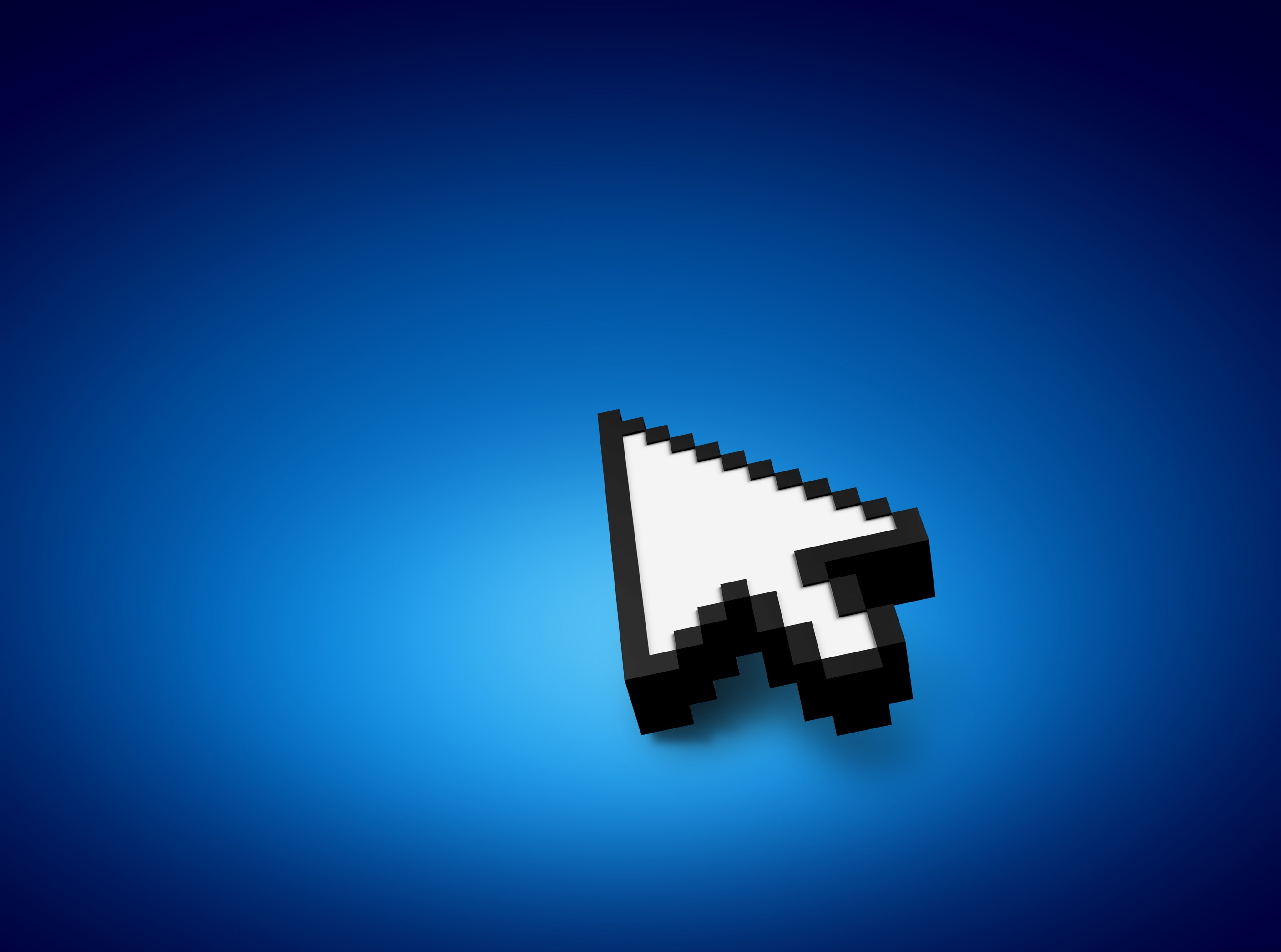 Pixel Mouse Pointer, computer mouse pointer digital wallpaper