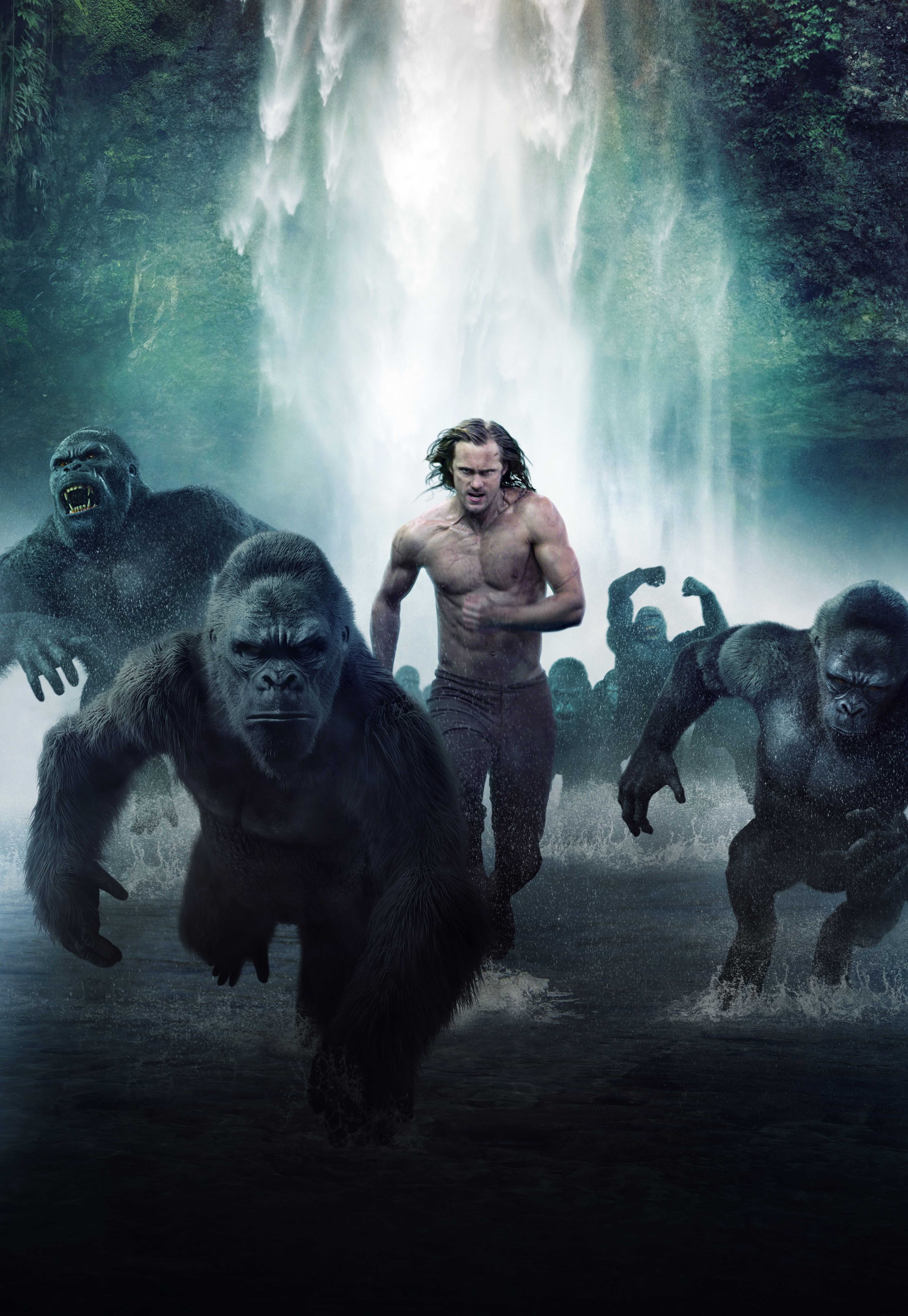 The legend of Tarzan movie illustration, 2016 Movies, 4K