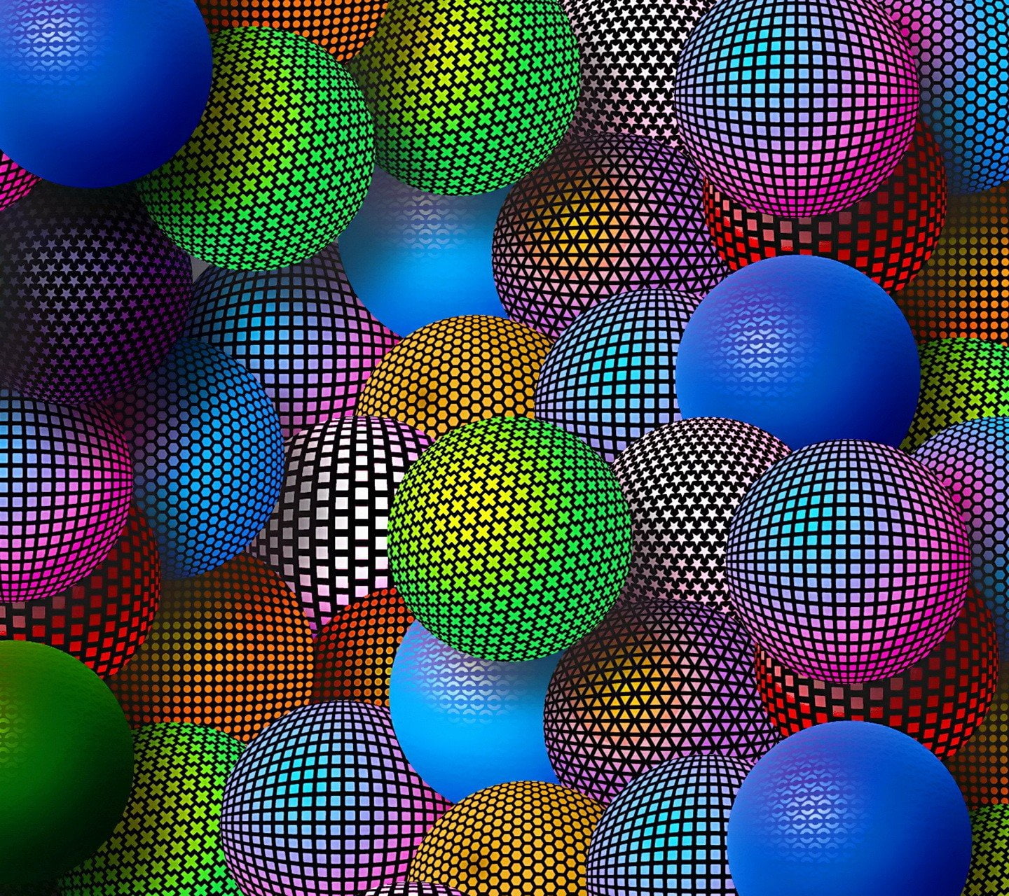 pattern, sphere