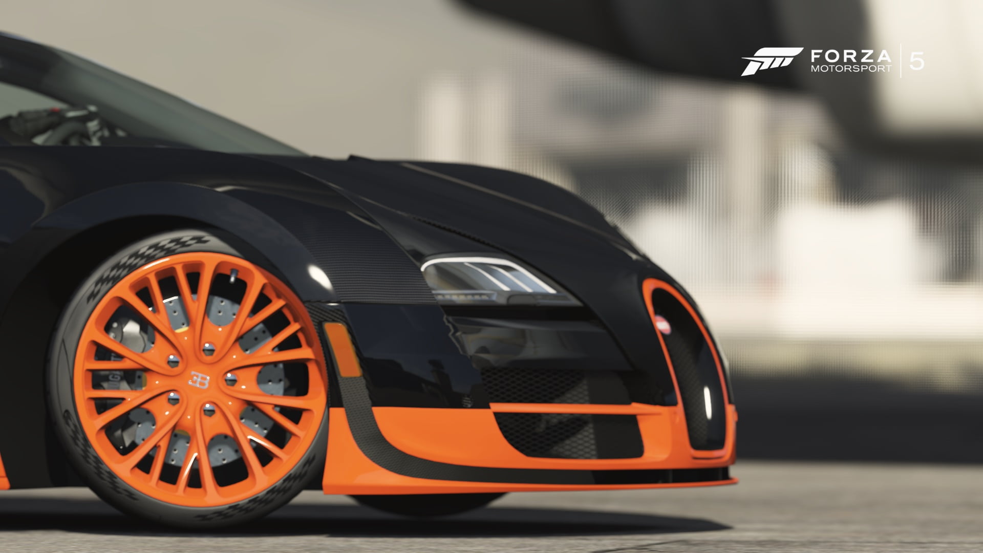 black and orange Bugatti Veyron coupe, car, black cars, video games