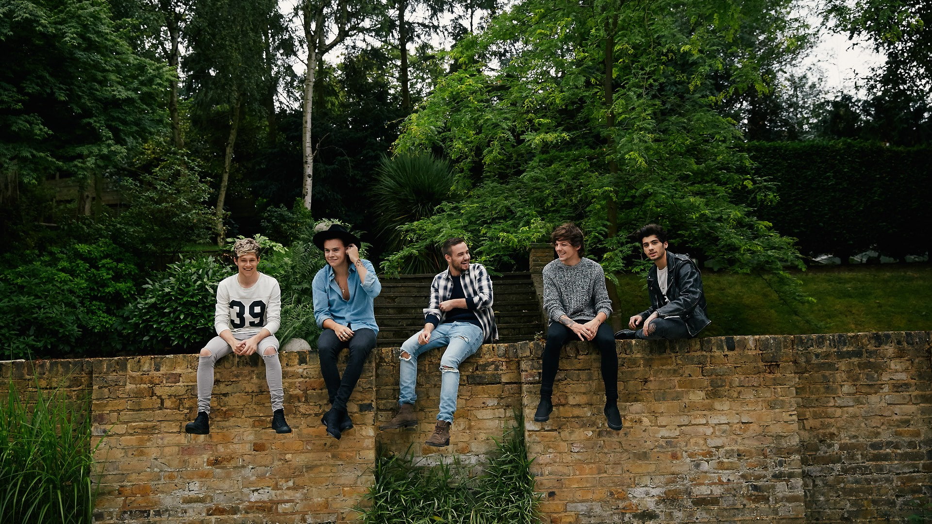 one direction   download, tree, plant, full length, real people
