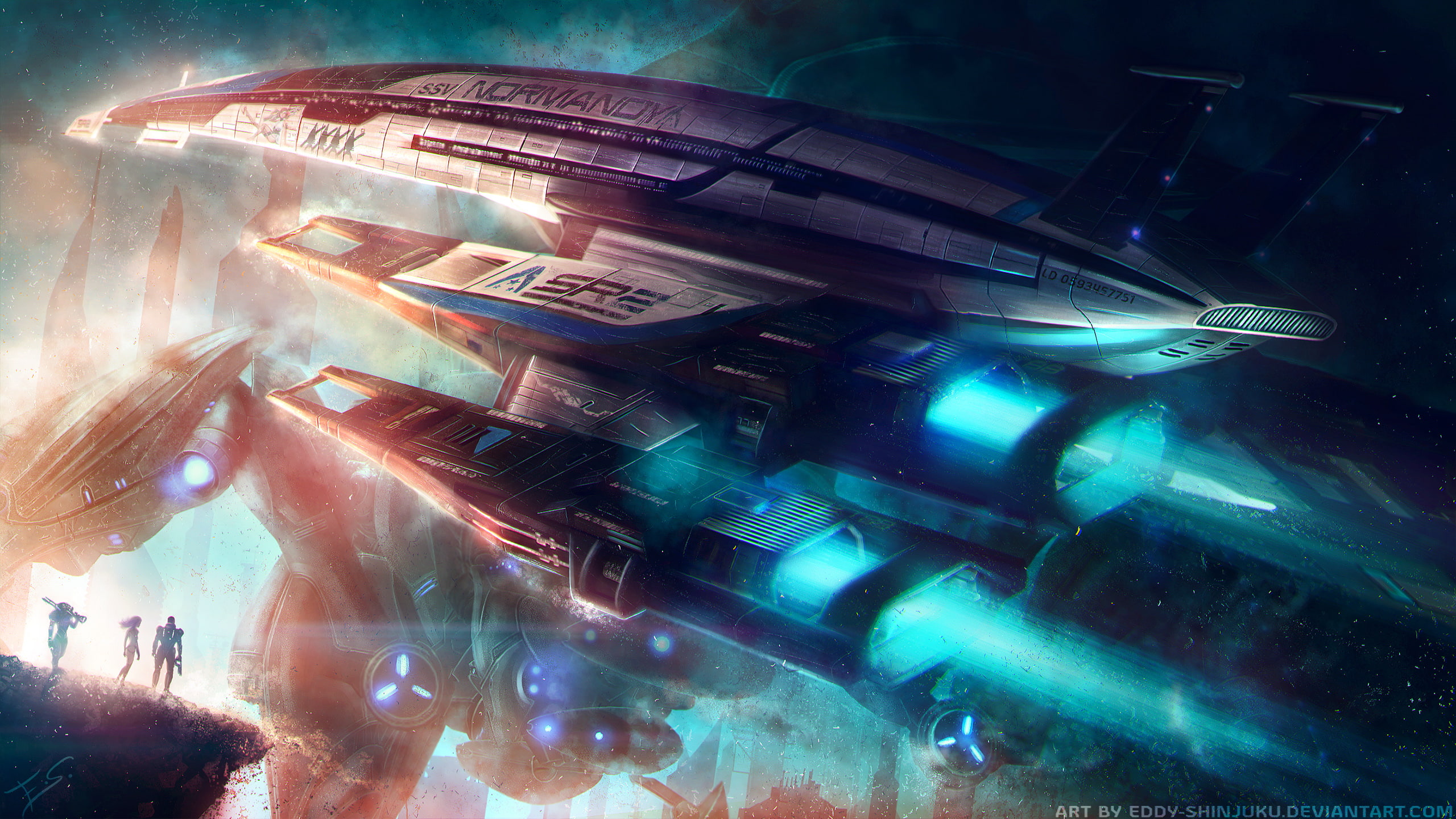 Normandy SR-2, Mass Effect, Starship