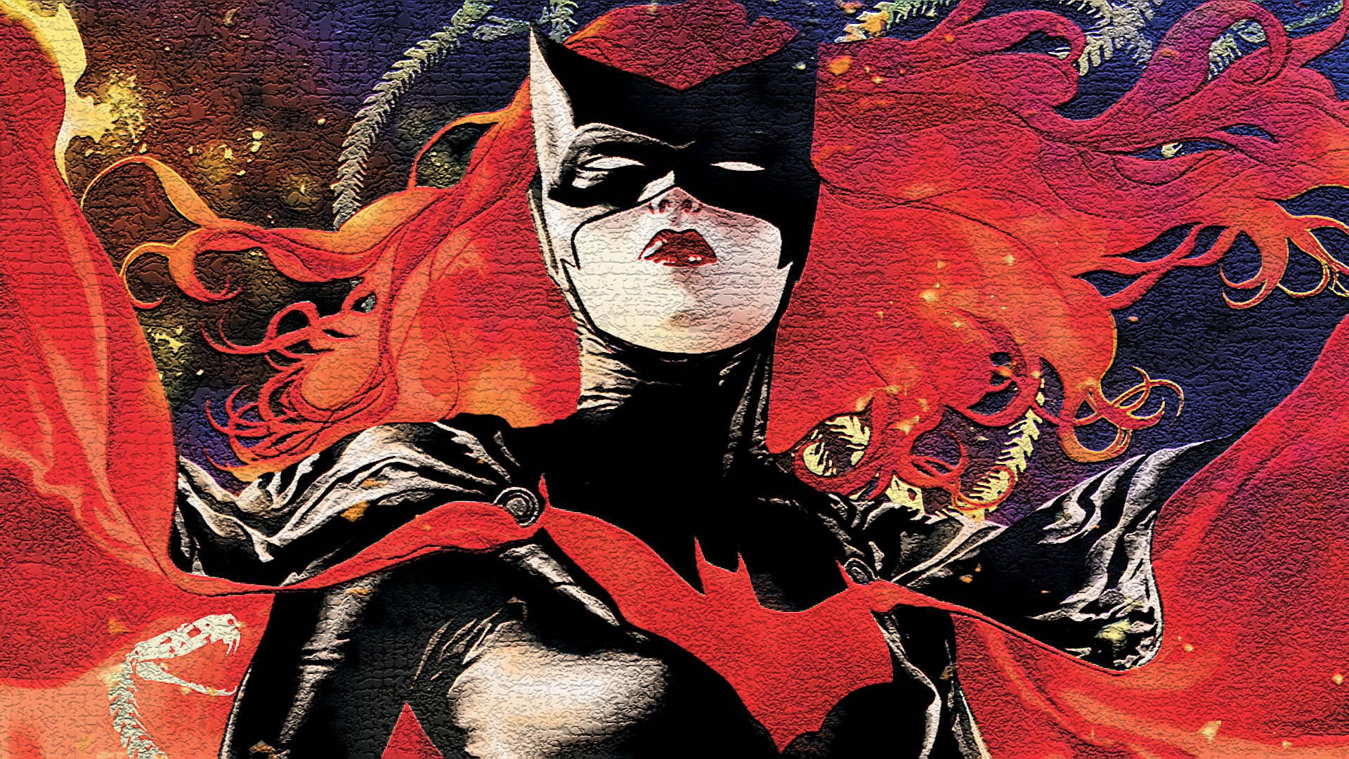 batwoman, creativity, art and craft, red, representation, pattern
