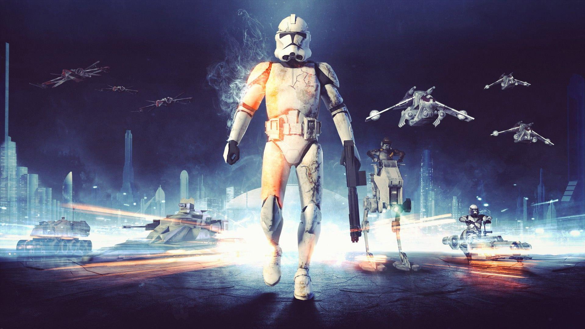 Stormtrooper Battlefield crossover, star wars storm trooper, movies