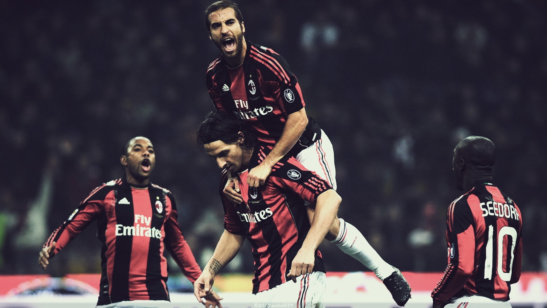 soccer, AC Milan, men