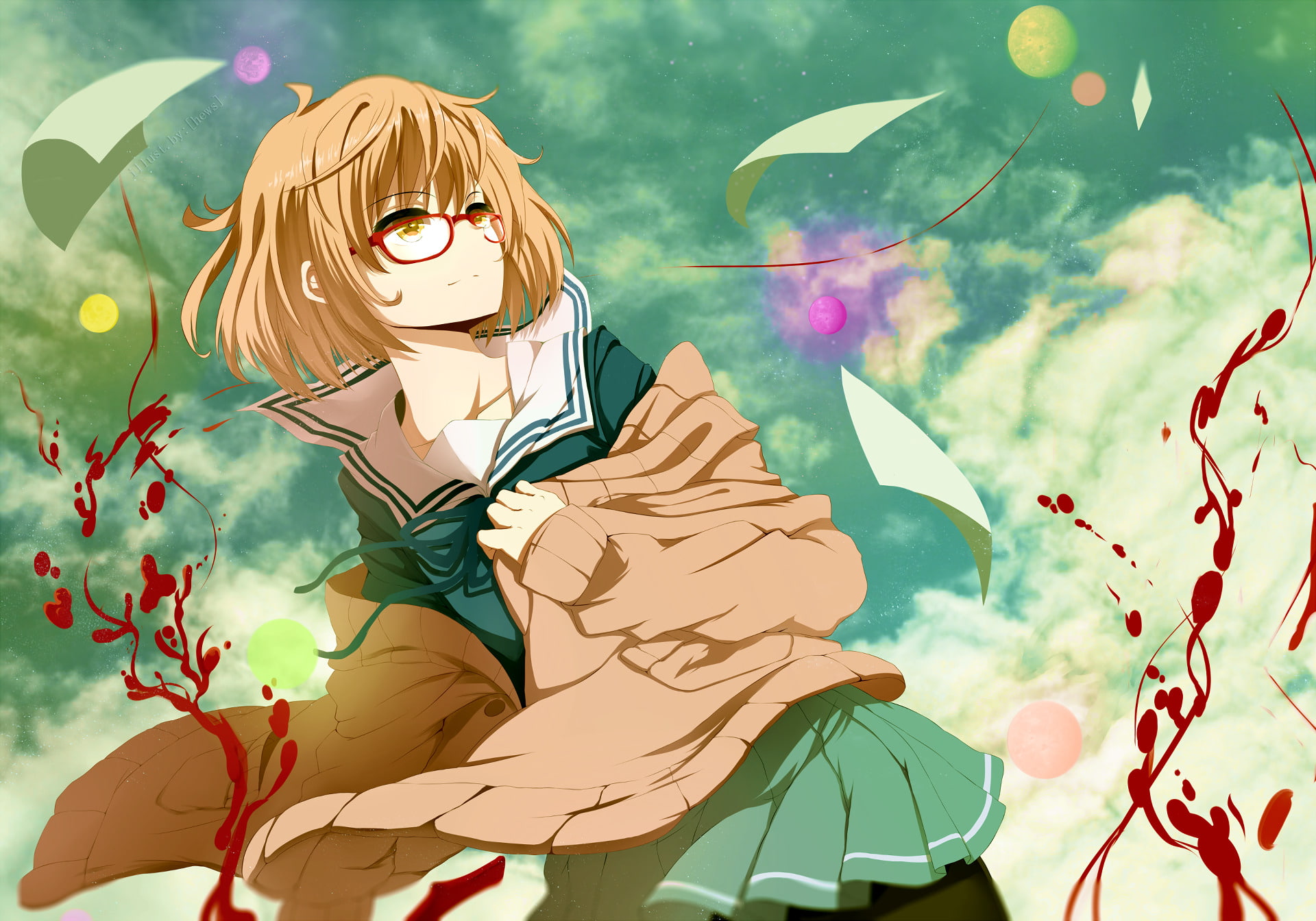 Beyond the Boundary Anime Drawing Mirai, Anime, manga, cartoon