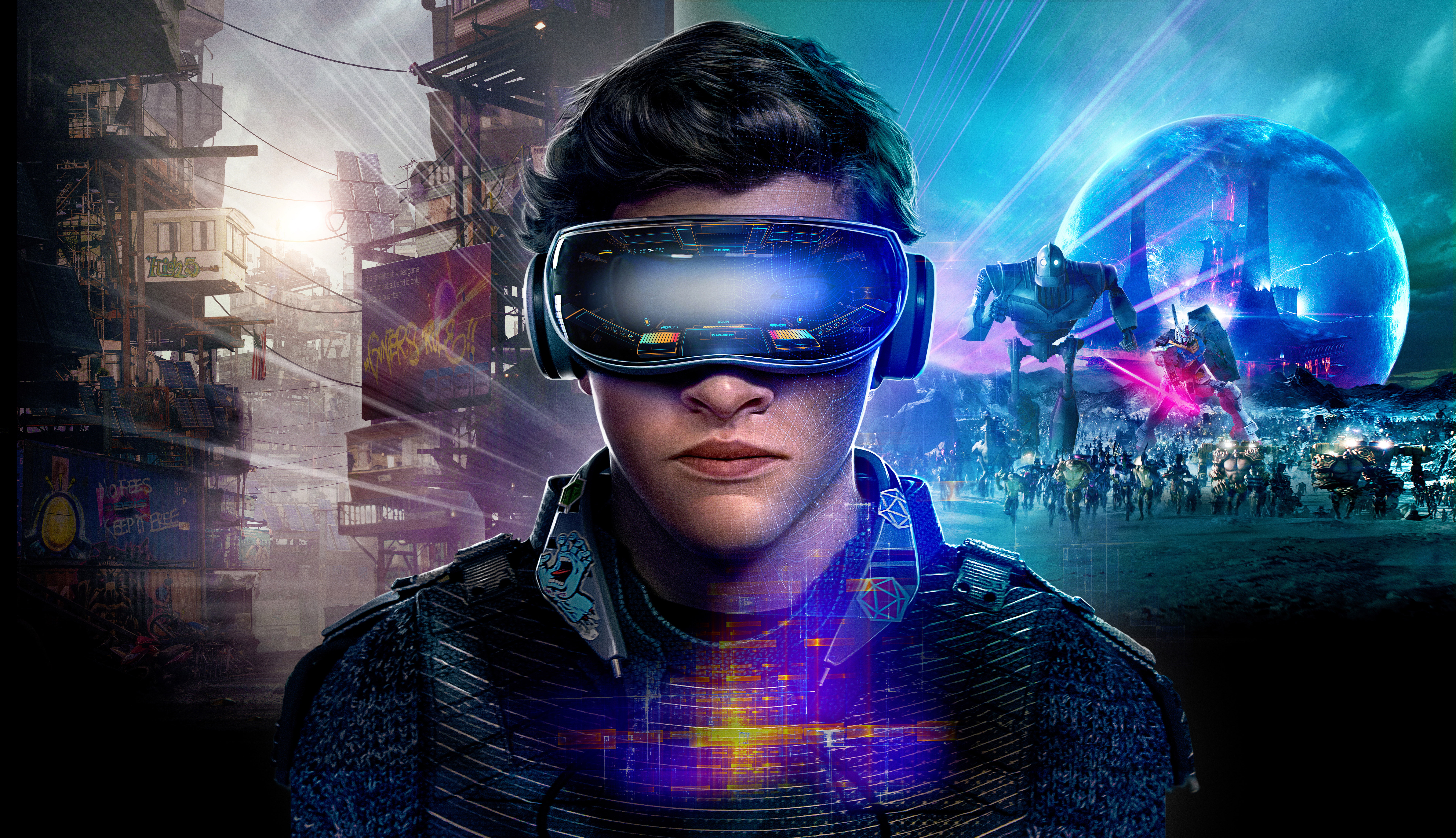 ready player one, 2018 movies, hd, poster, 4k, 5k, 8k, futuristic